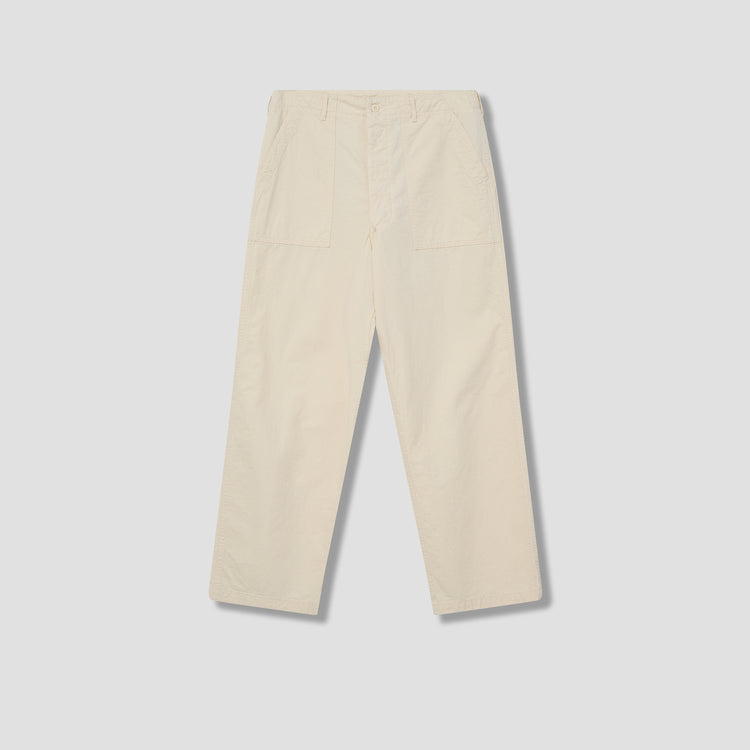 ORIGINAL NAPPED TWILL SUMMER FATIGUE PANTS - ORIGINAL TWILL 01-5103-66 Off white