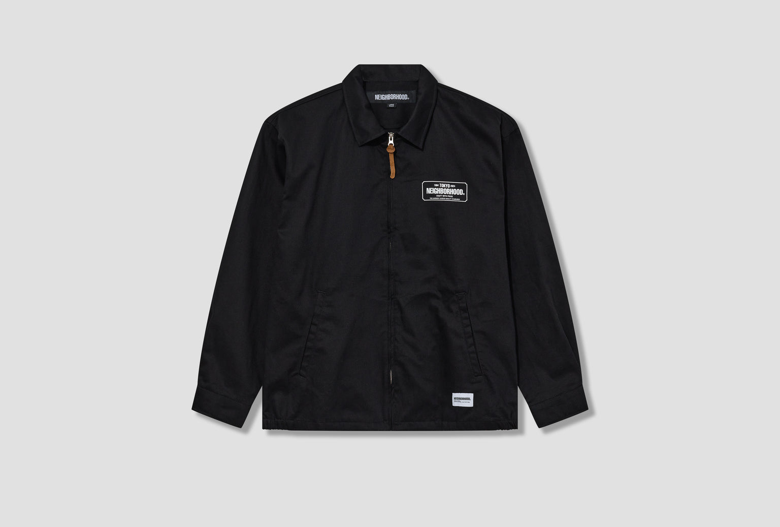 ZIP WORK JACKET 241TSNH-JKM02 Black