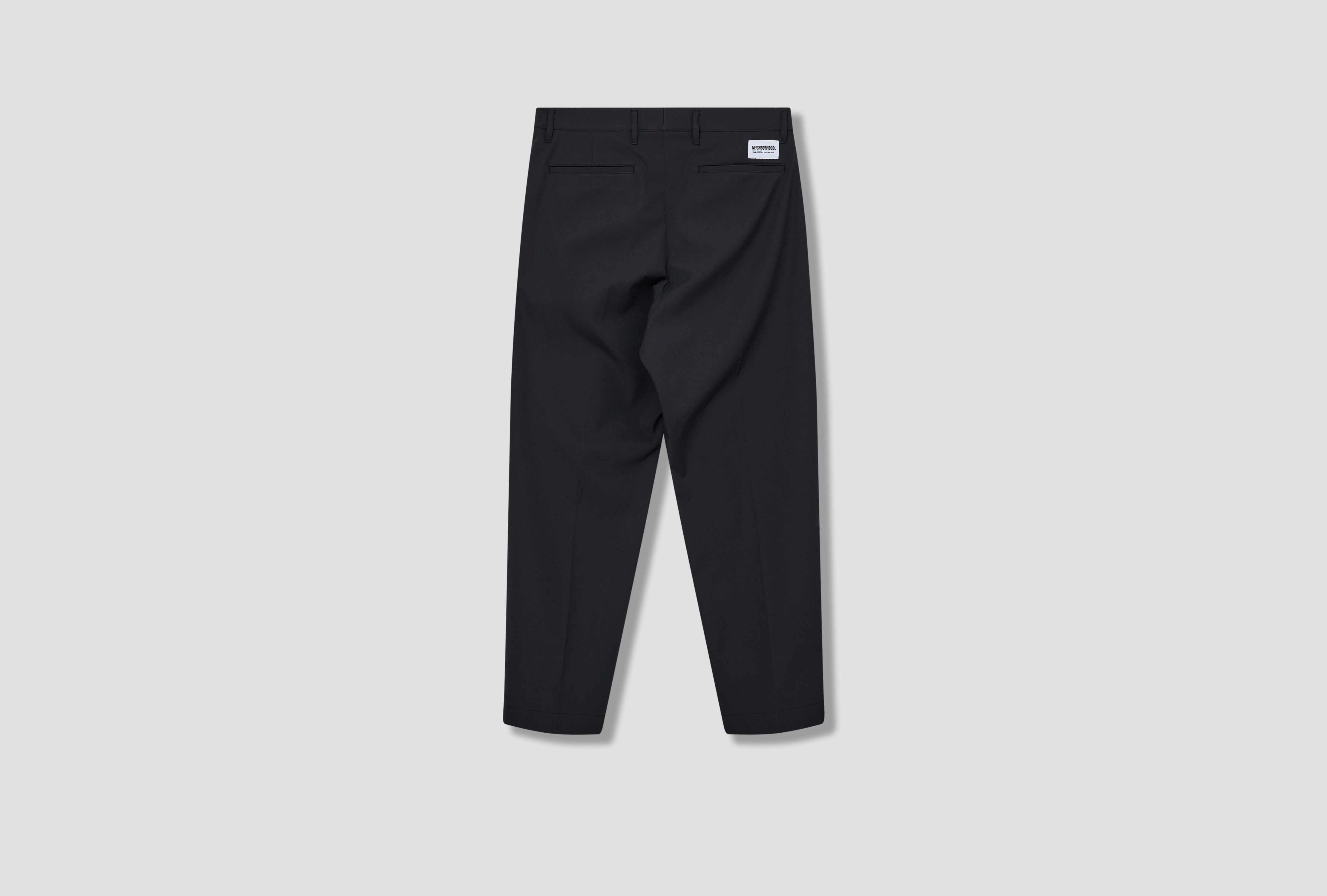 NEIGHBORHOOD TUCK PANTS 241SPNH-PTM05 Black – HARRESØ