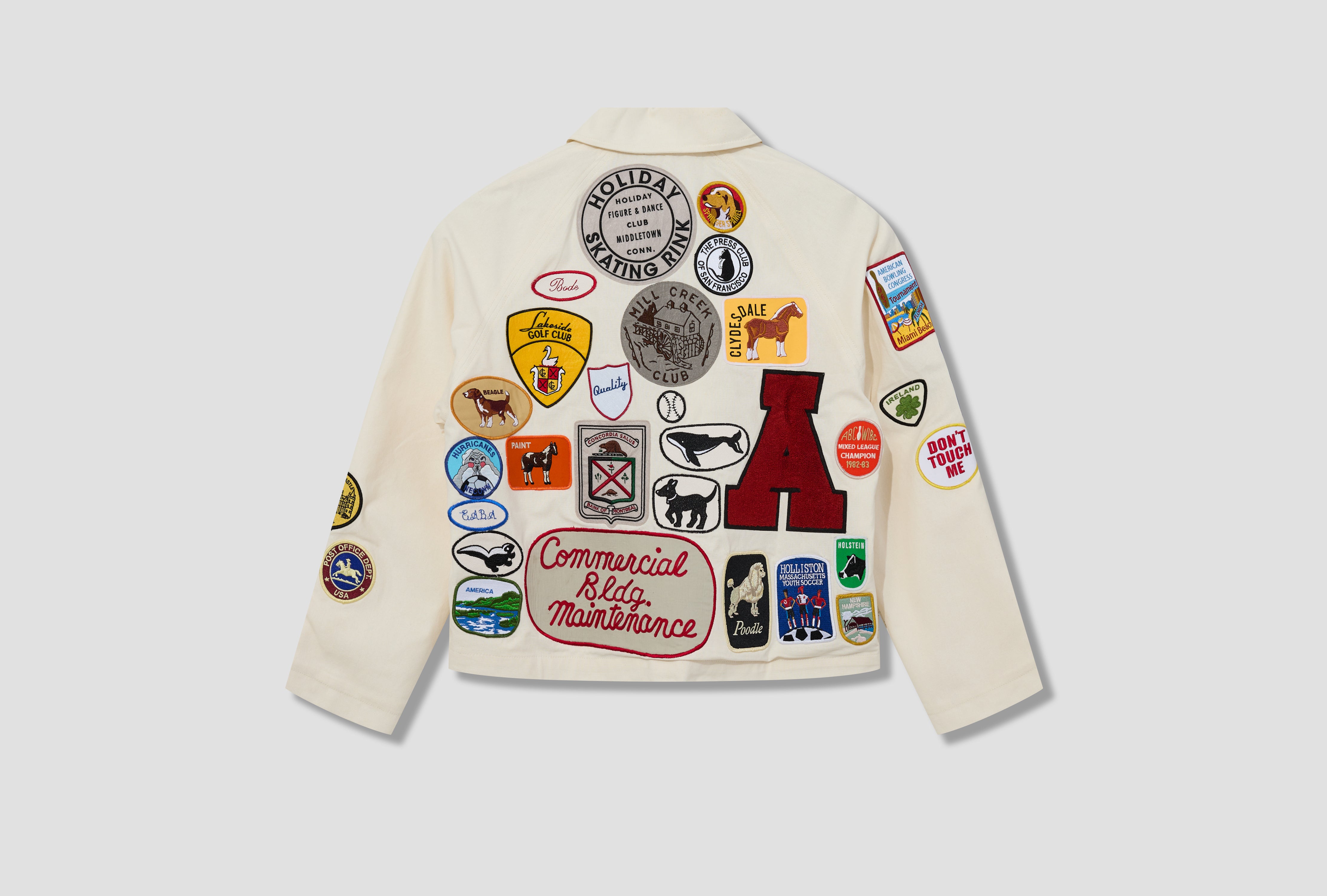 CAMBRIDGE PATCH JACKET MRS24OW006 White