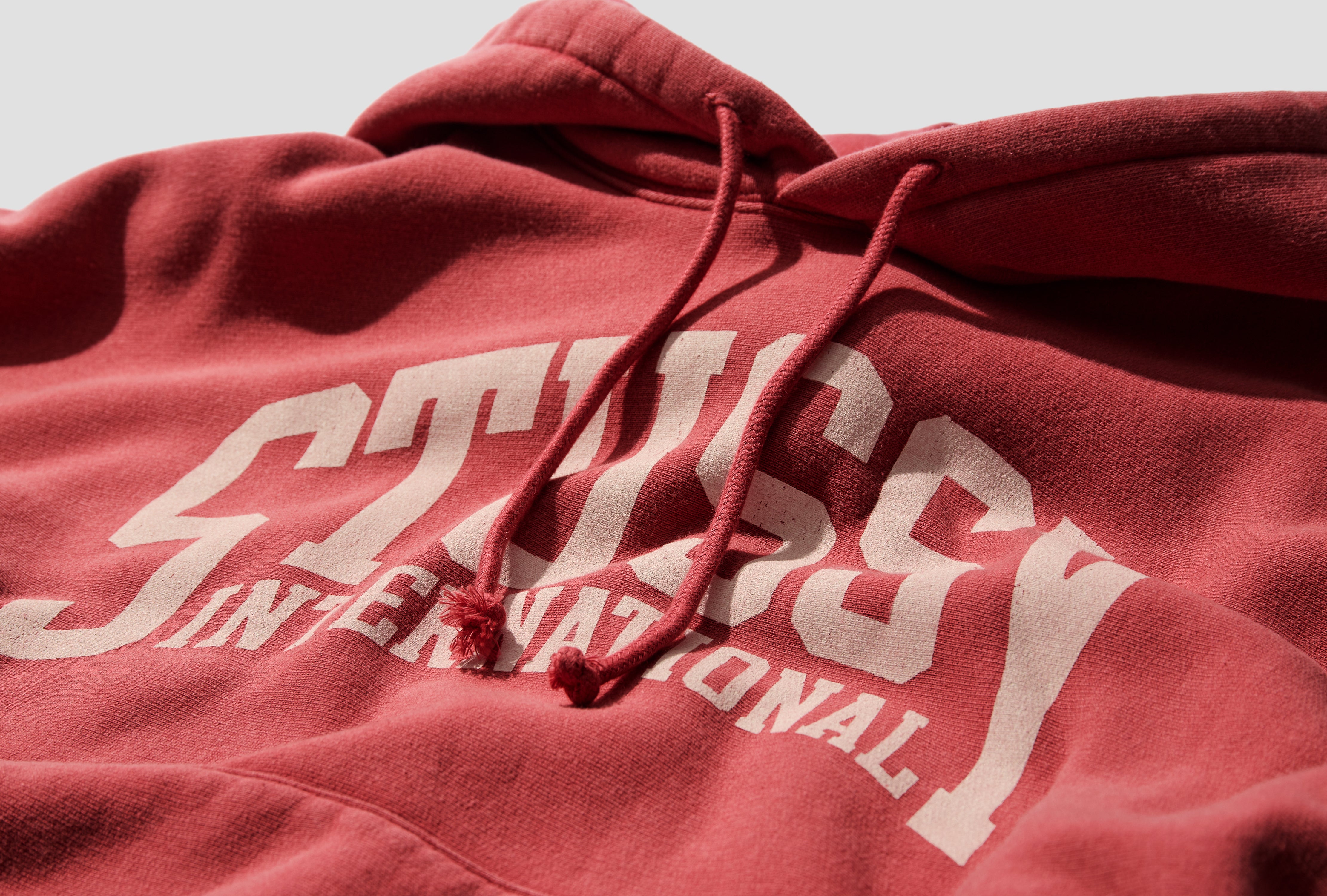 STUSSY INTL RELAXED HOOD 118550 Red