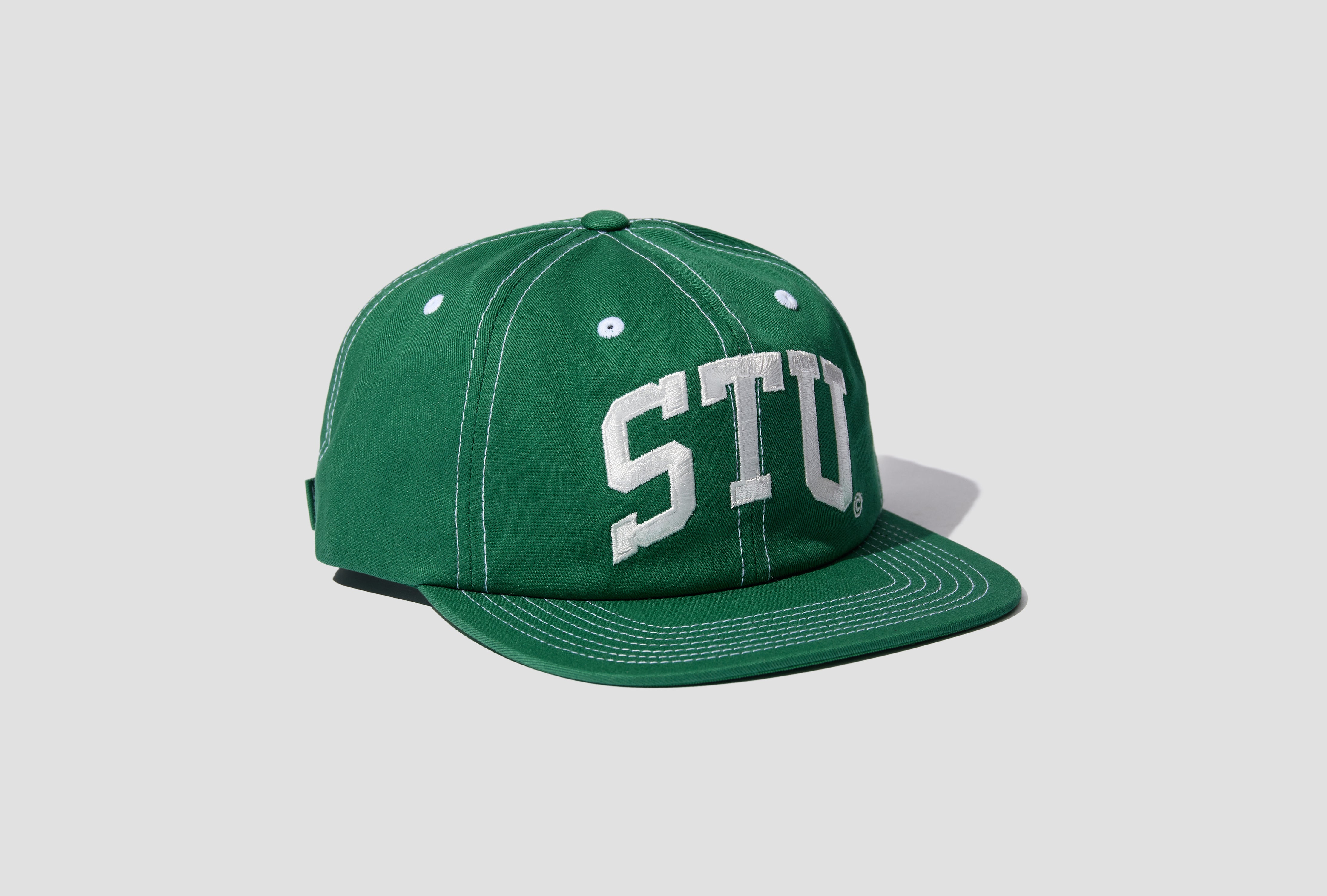 STU ARCH STRAPBACK CAP 1311066 Green