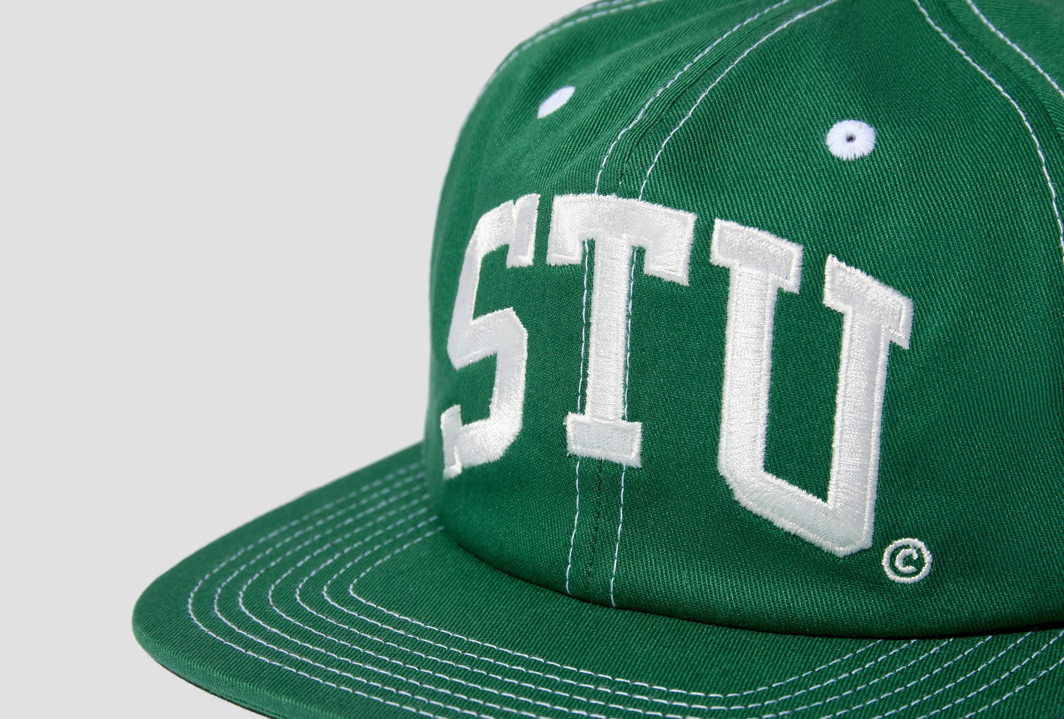 STU ARCH STRAPBACK CAP 1311066 Green