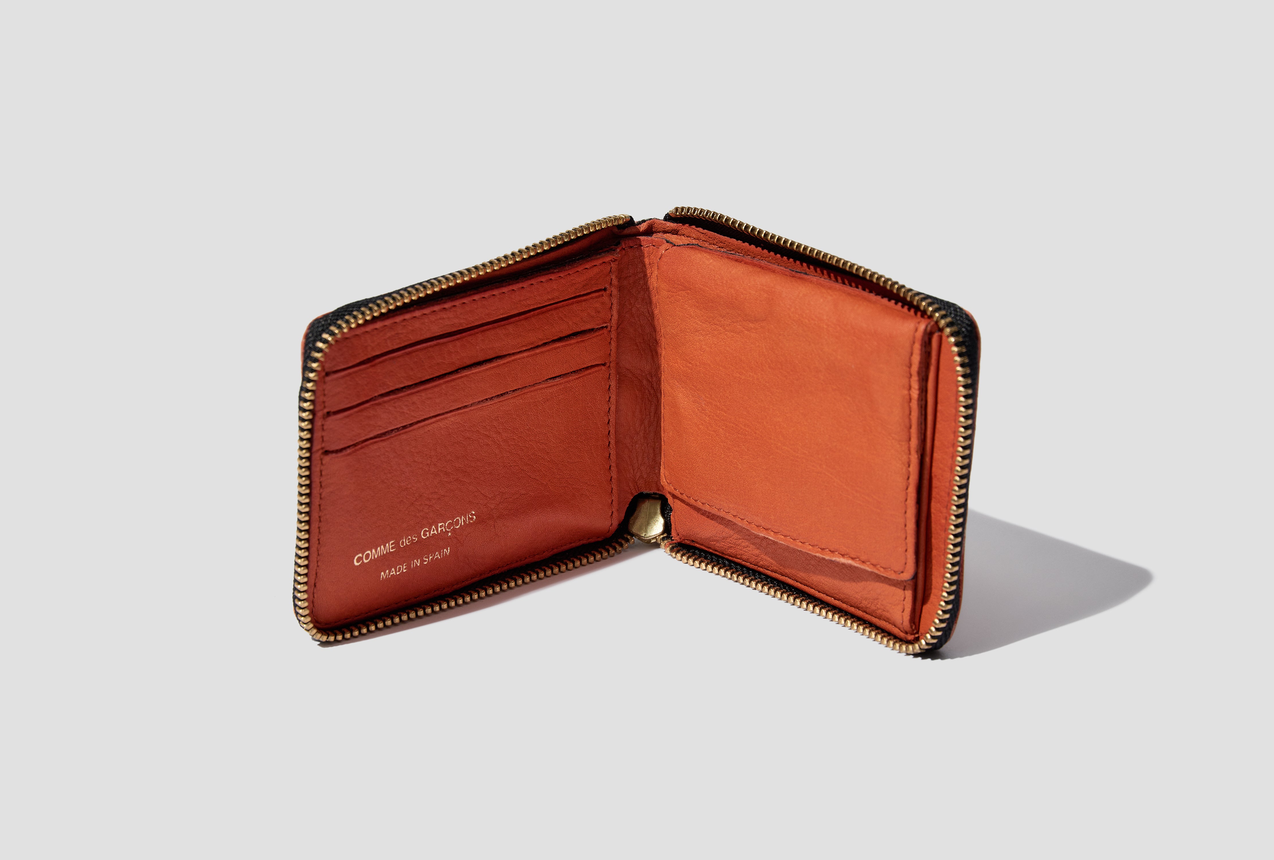 WASHED WALLET SA7100WW Orange