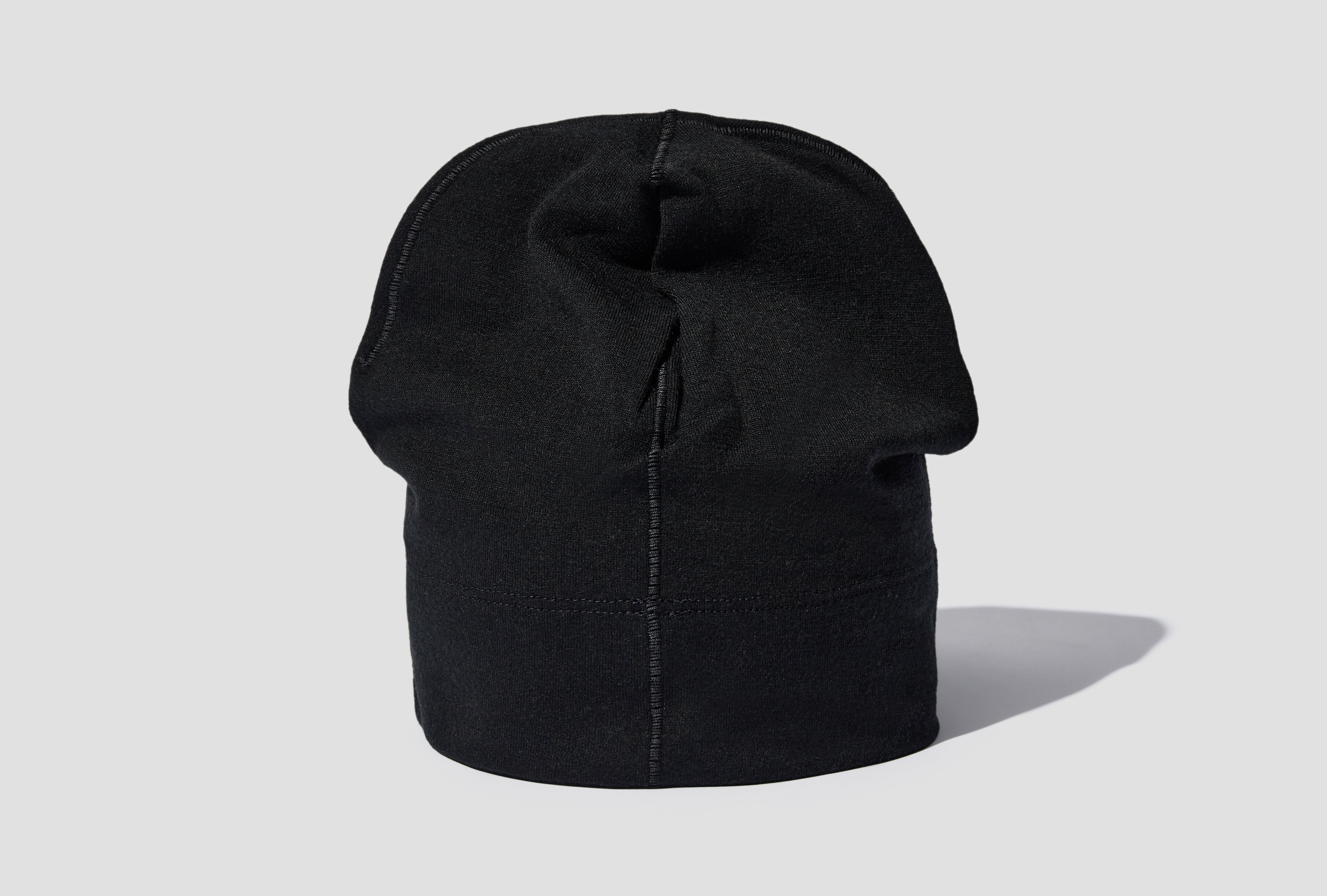 RHO LIGHTWEIGHT WOOL TOQUE X000005990 Black