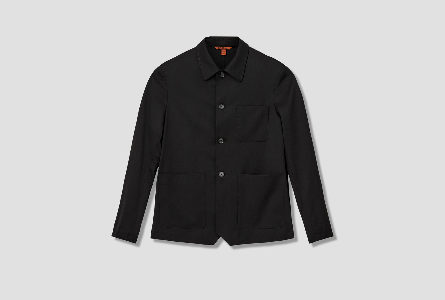 VISAL OVERSHIRT - NOVENTO OSU4792 0433 Black