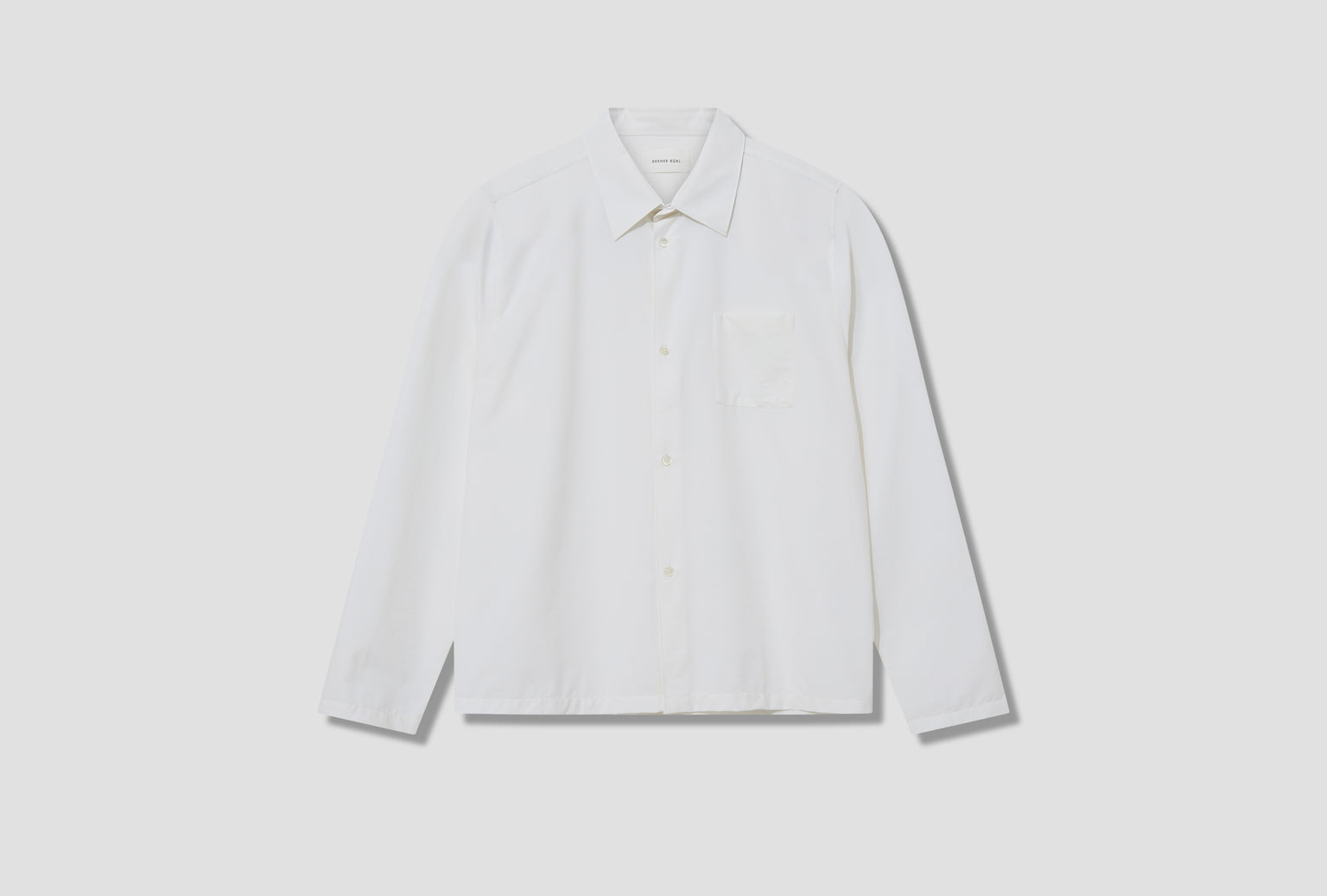 CORDIAL SHIRT - GAUZE 3-52S25 White