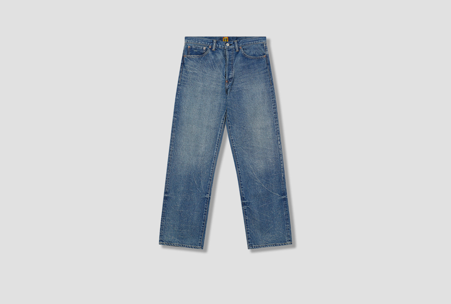 STRAIGHT DENIM PANTS HM28PT006 Blue