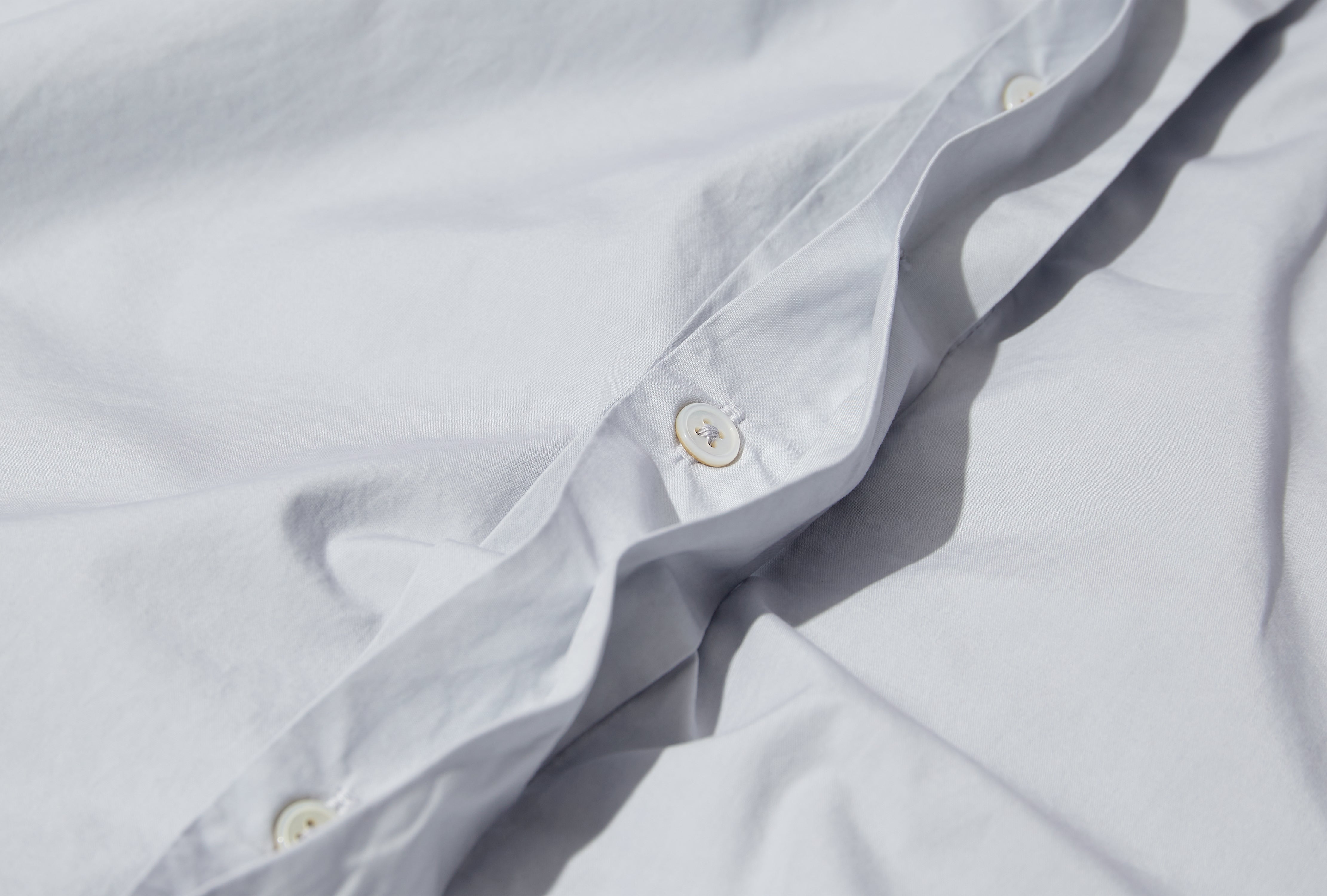 INSIDE-OUT BASIC SHIRT - DYED COTTON POPLIN CF.18.04.01.01 Grey