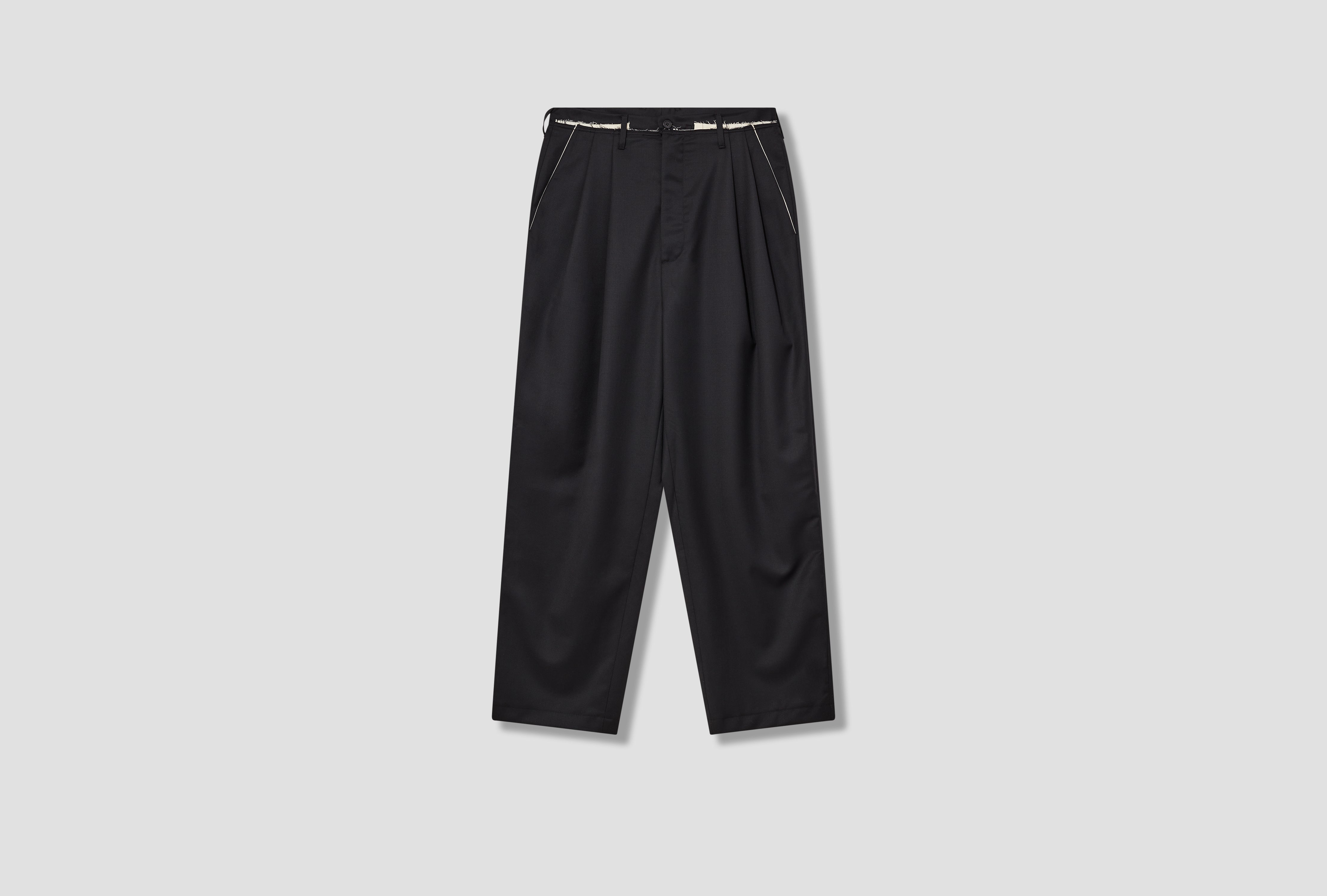 SUIT PANTS - WOOL TWILL CF.18.06.05.01 Black