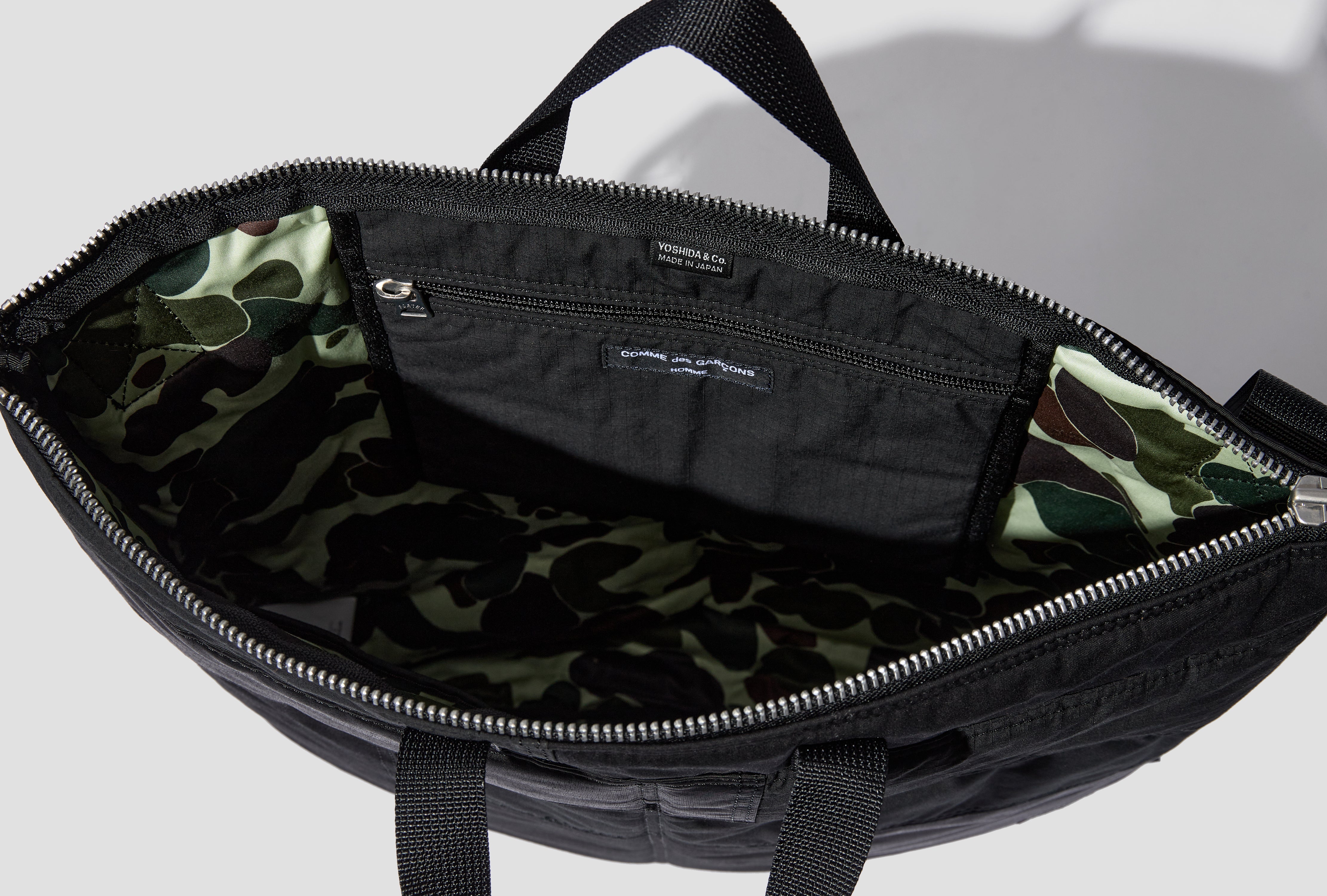 PORTER - YOSHIDA & CO. - HELMET BAG / CORDURA NYLON PATCHWORK HN-K202-W24 Black