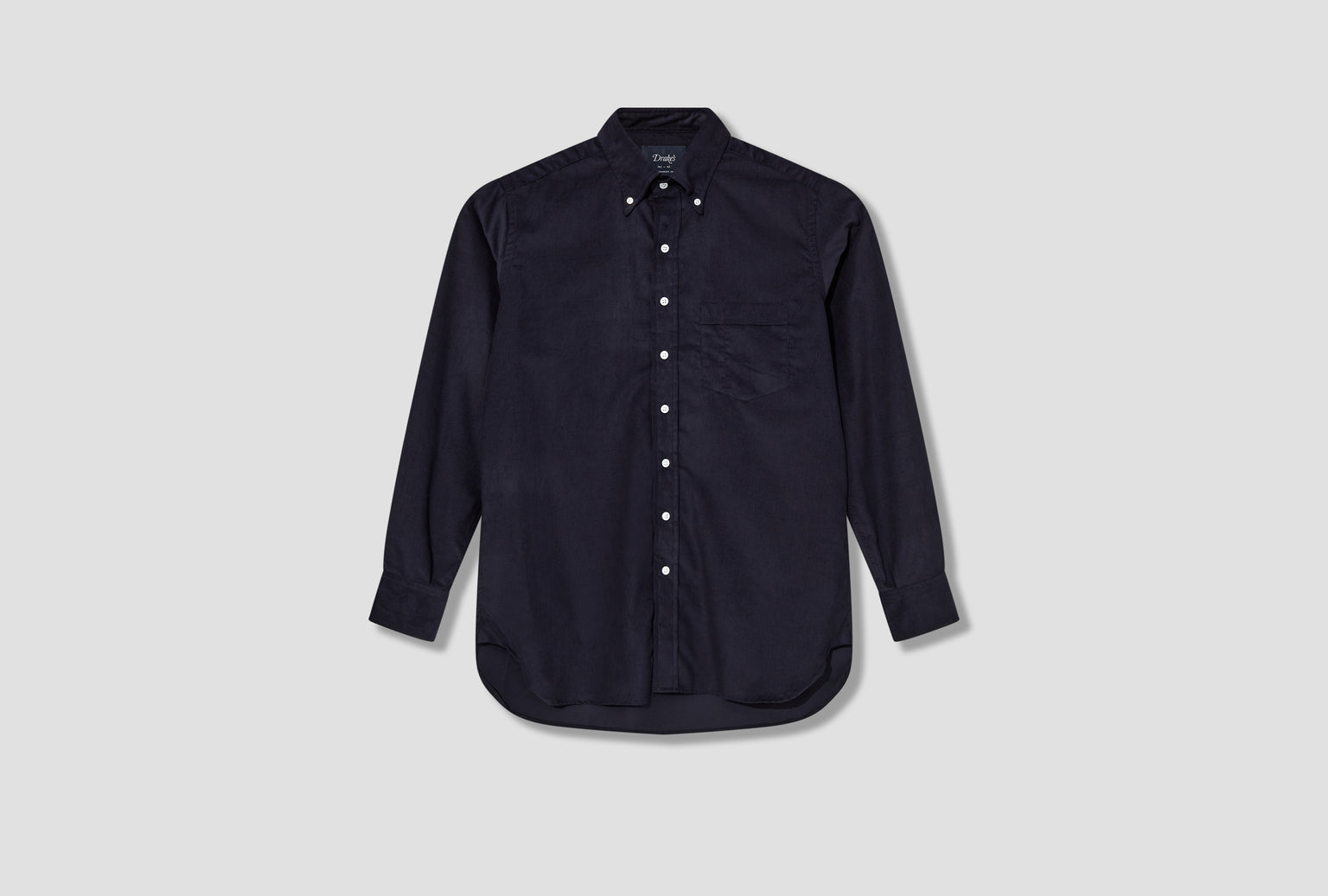 BUTTON DOWN CORDUROY SHIRT DR2A4A 21830-05 Navy