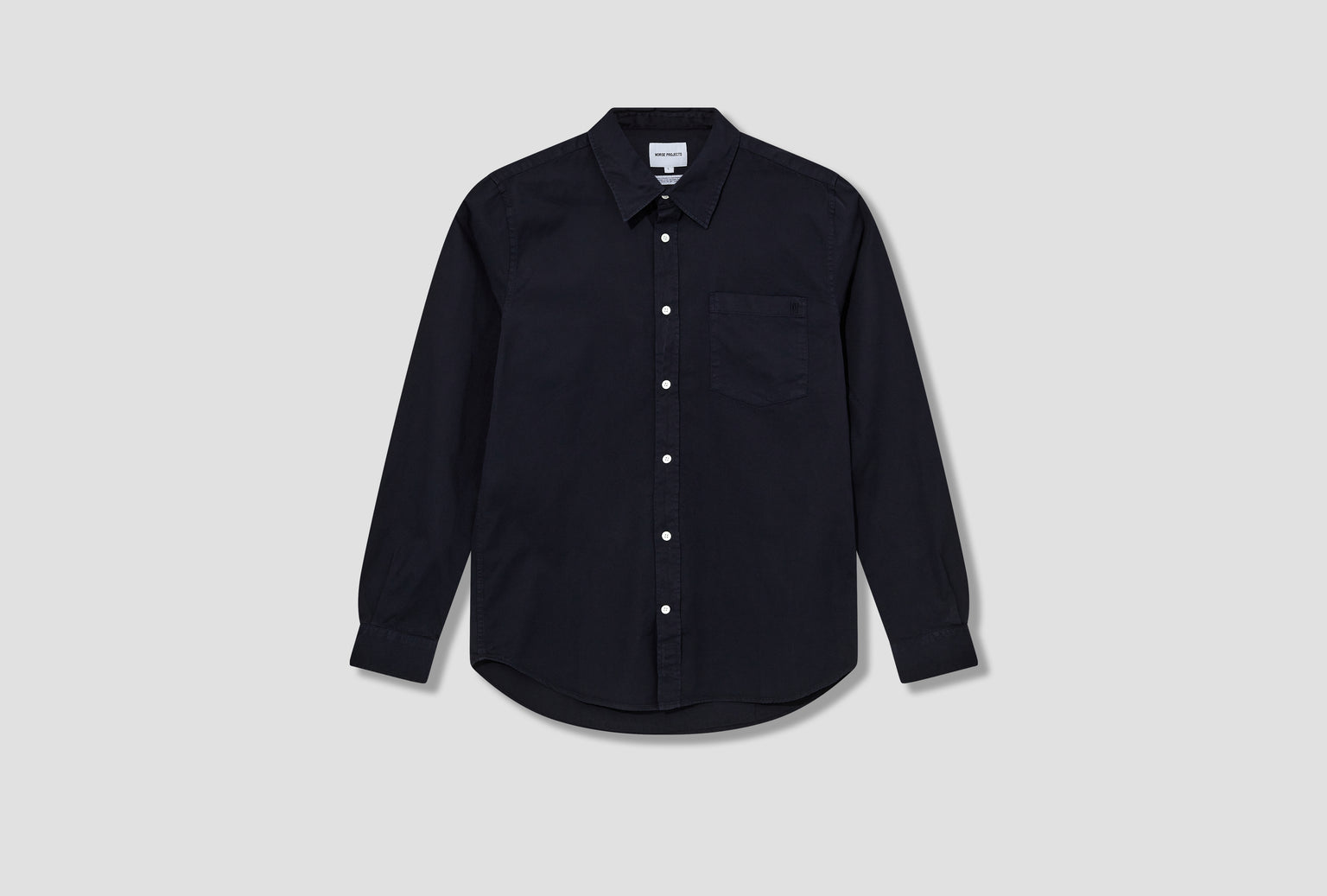 OSVALD BD TWILL SHIRT N40-0802 Navy