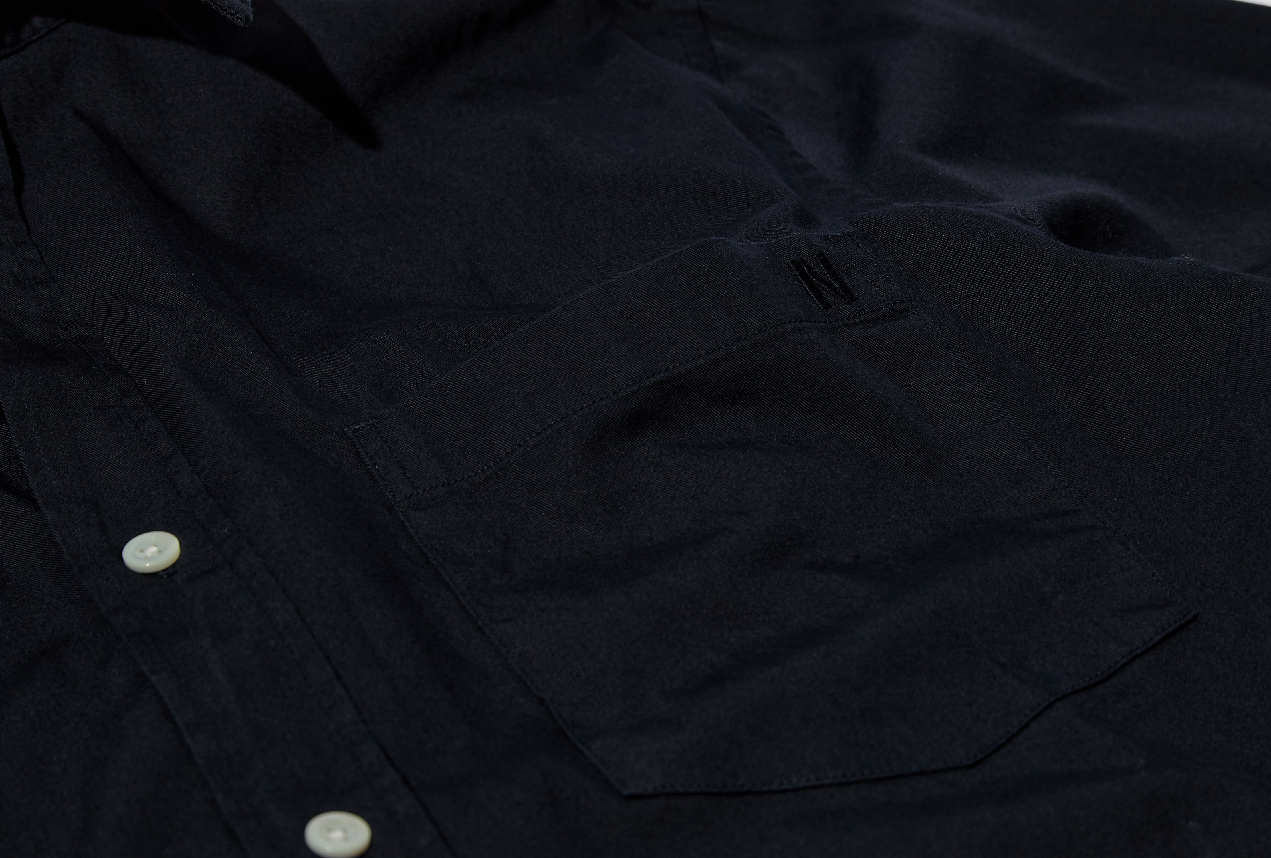 OSVALD BD TWILL SHIRT N40-0802 Navy