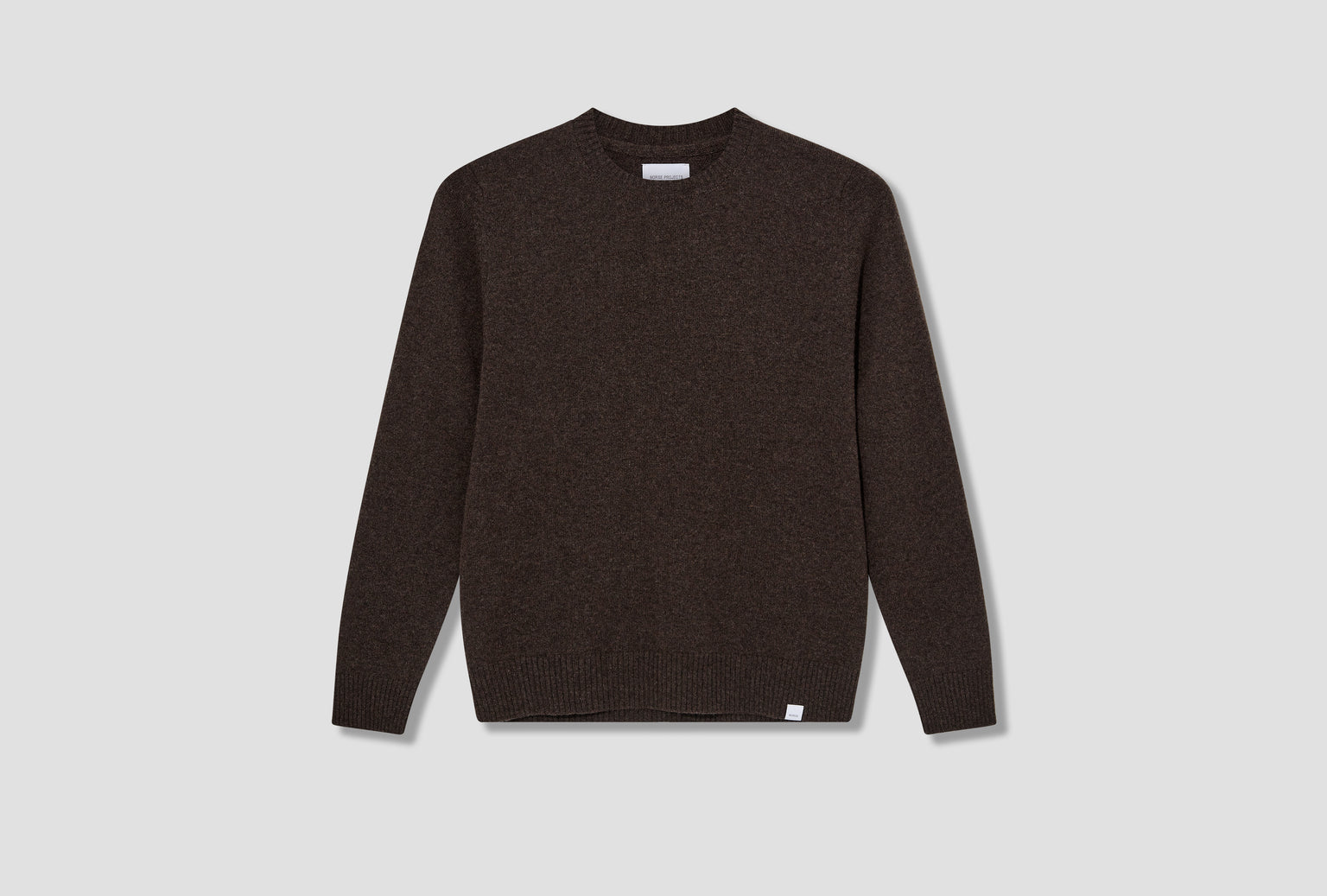 NORSE STANDARD MERINO LAMBSWOOL SWEATER N45-0620 Brown