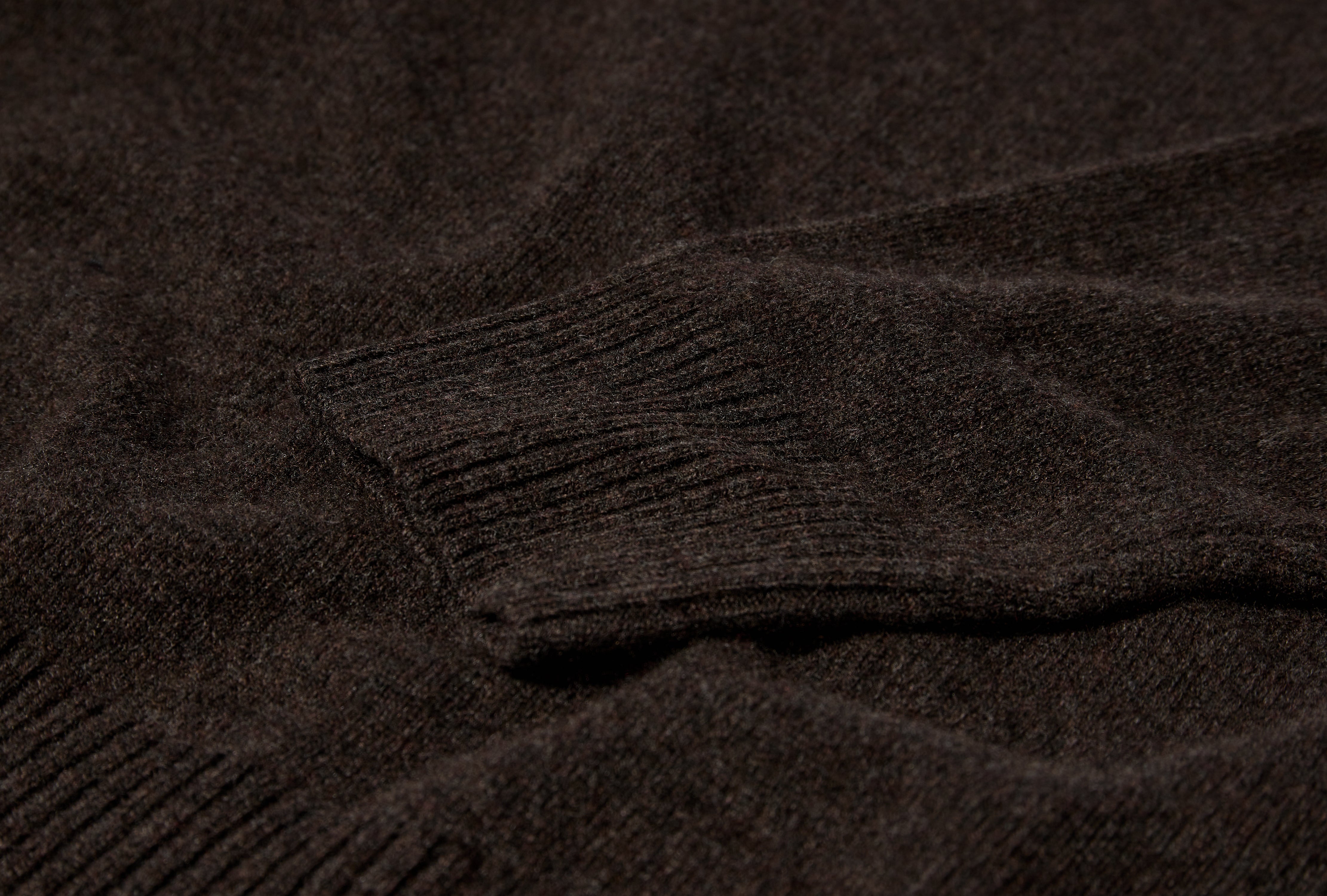 NORSE STANDARD MERINO LAMBSWOOL SWEATER N45-0620 Brown