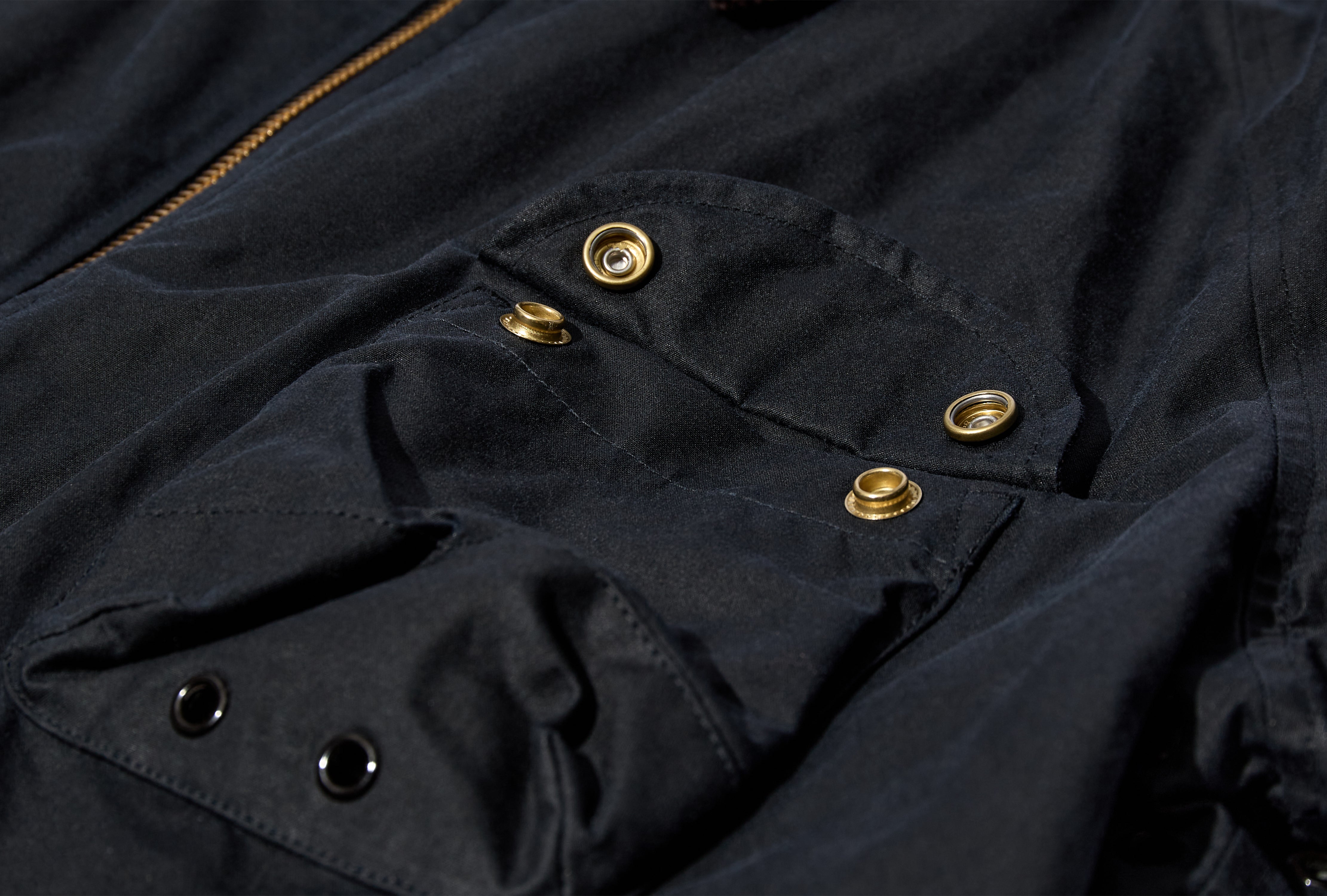 WAXED COVERALL DR2A1O 21591-04 Navy