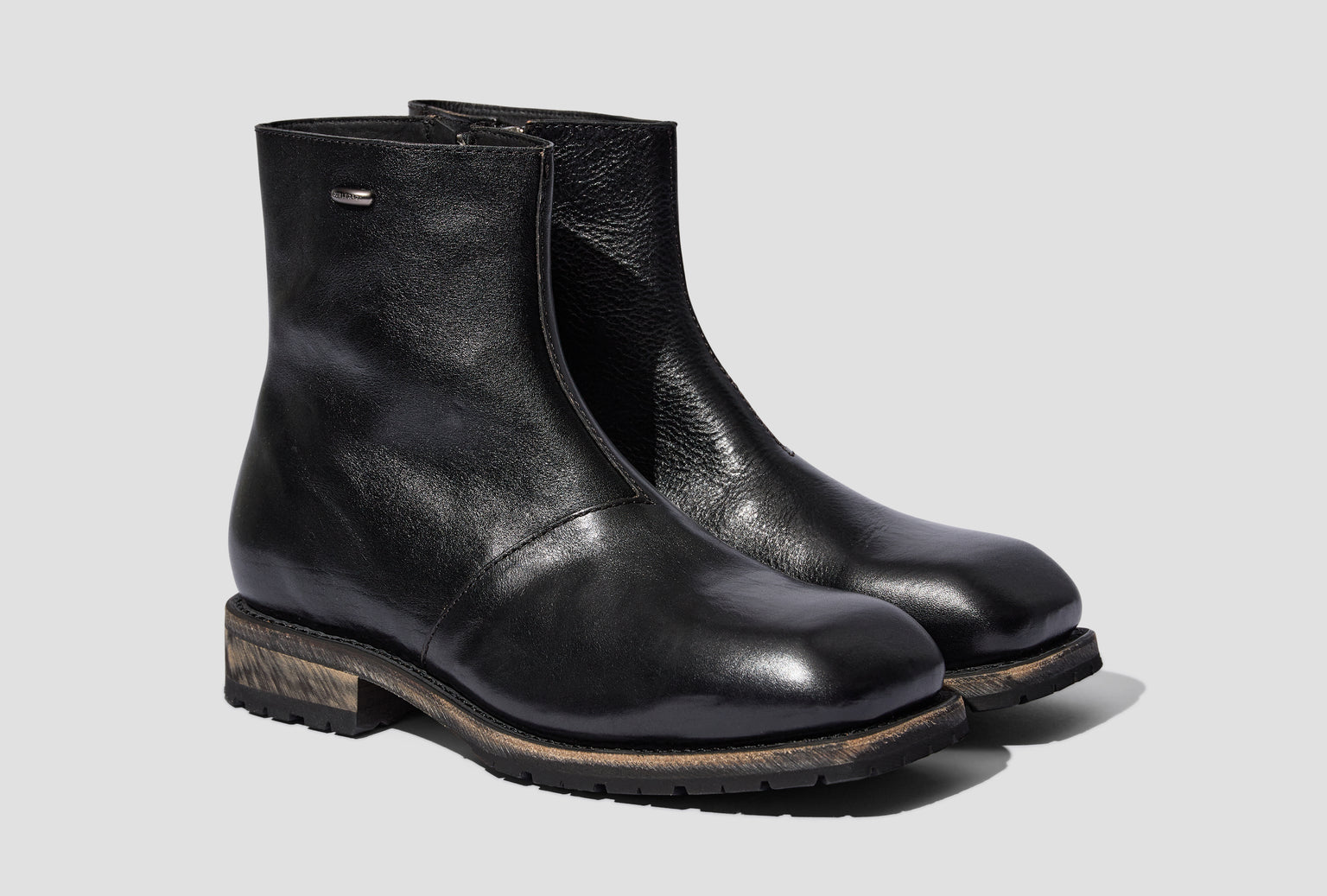 ENGINE BOOT - DEEP BLACK LEATHER A4247EDB