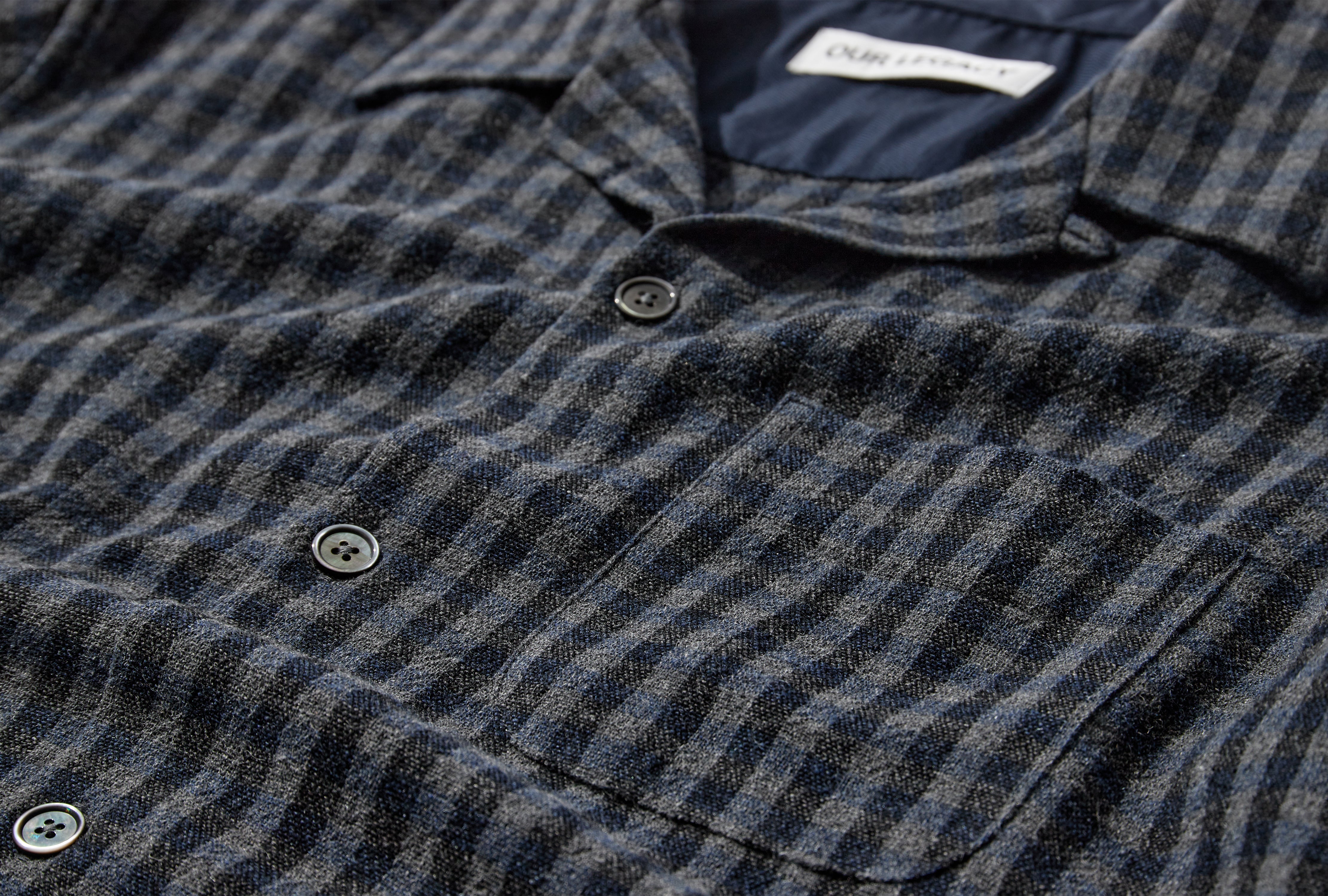 HEUSEN SHIRT - PRINCIPAL CHECK RURAL WOOL M4242HP