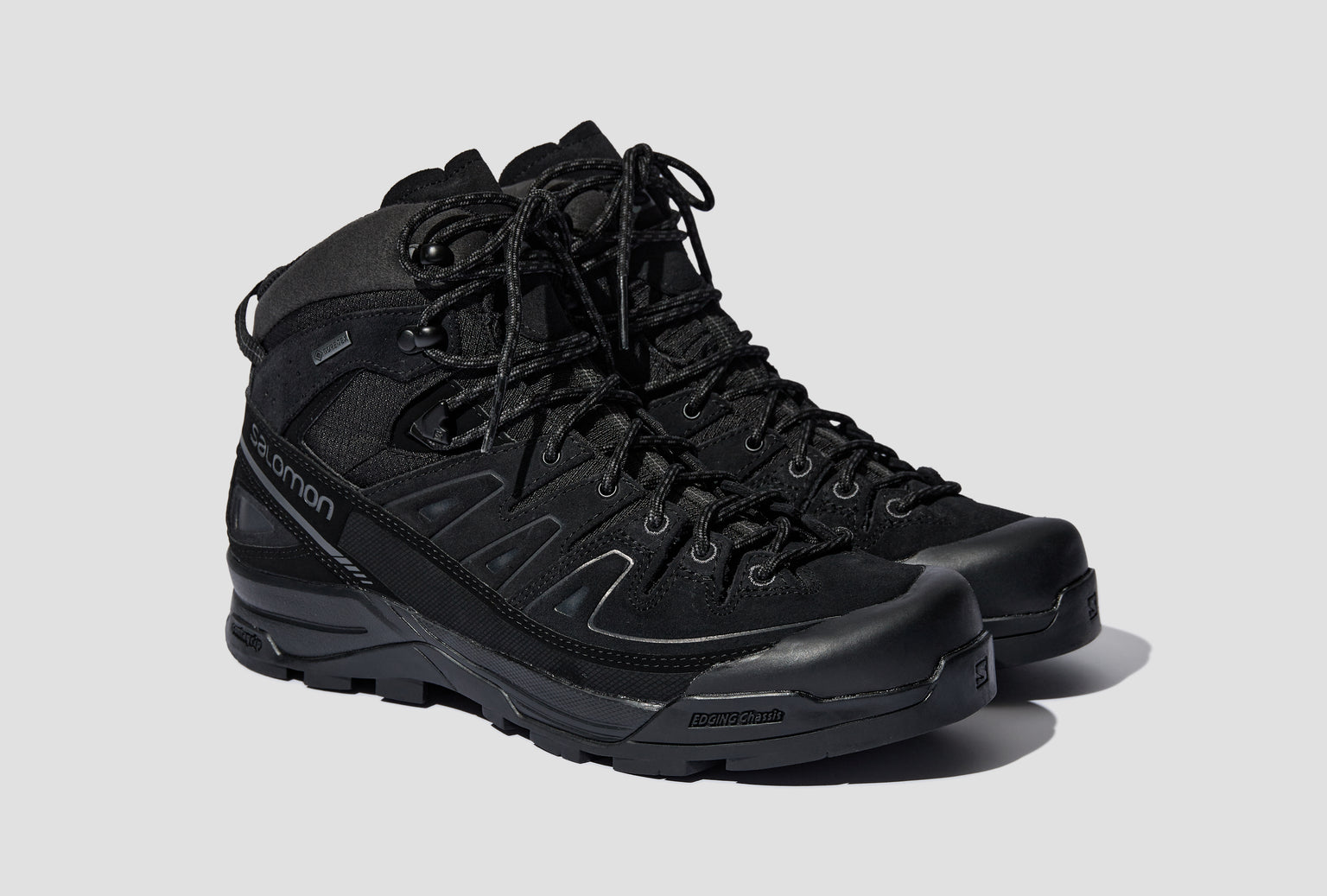 X-ALP MID LEATHER GORE-TEX - BLACK/BLACK/ASPHALT L47638700