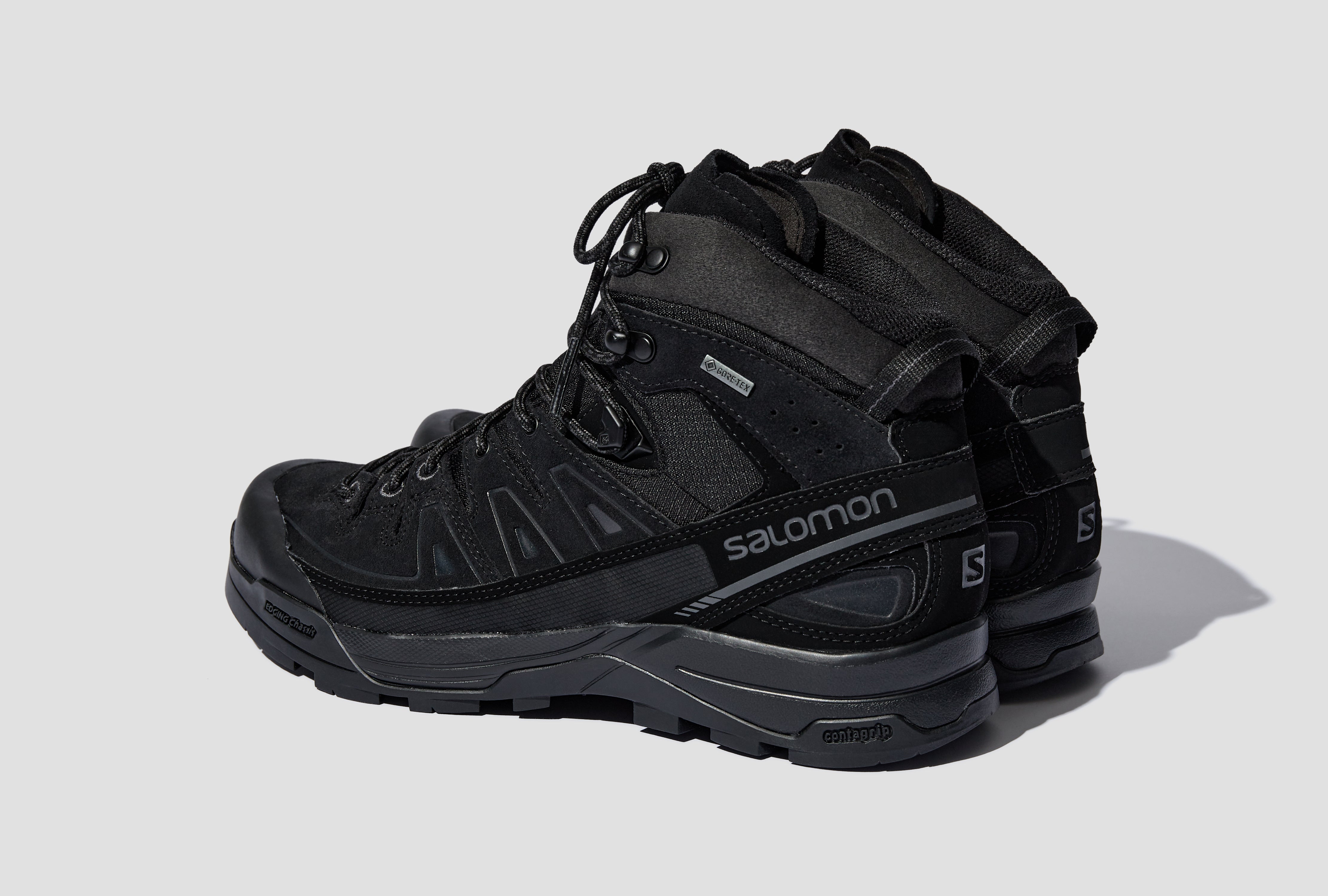 X-ALP MID LEATHER GORE-TEX - BLACK/BLACK/ASPHALT L47638700