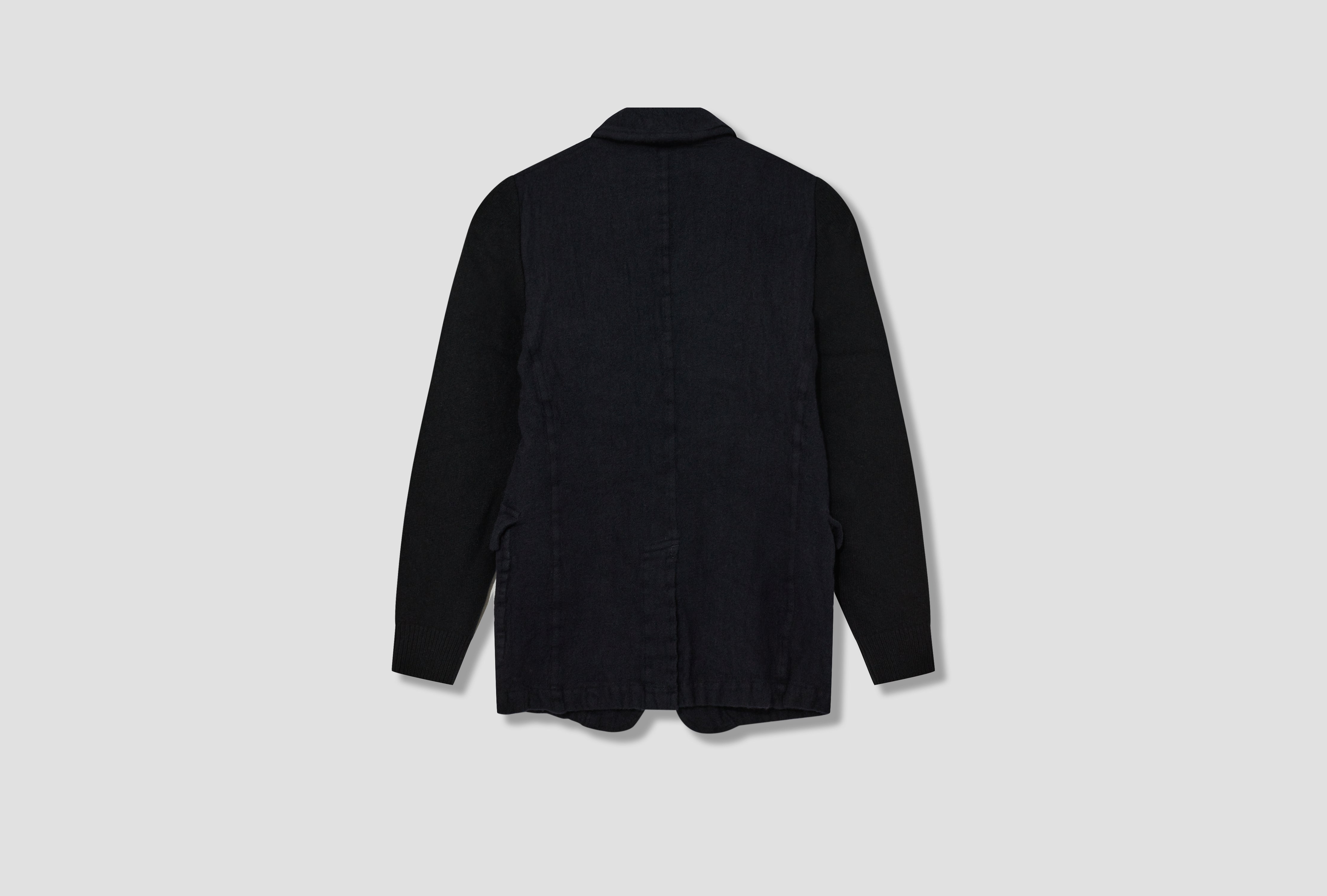 WOOL NYLON THIN SERGE GARMENT TREATED FN-J506-W24 Navy