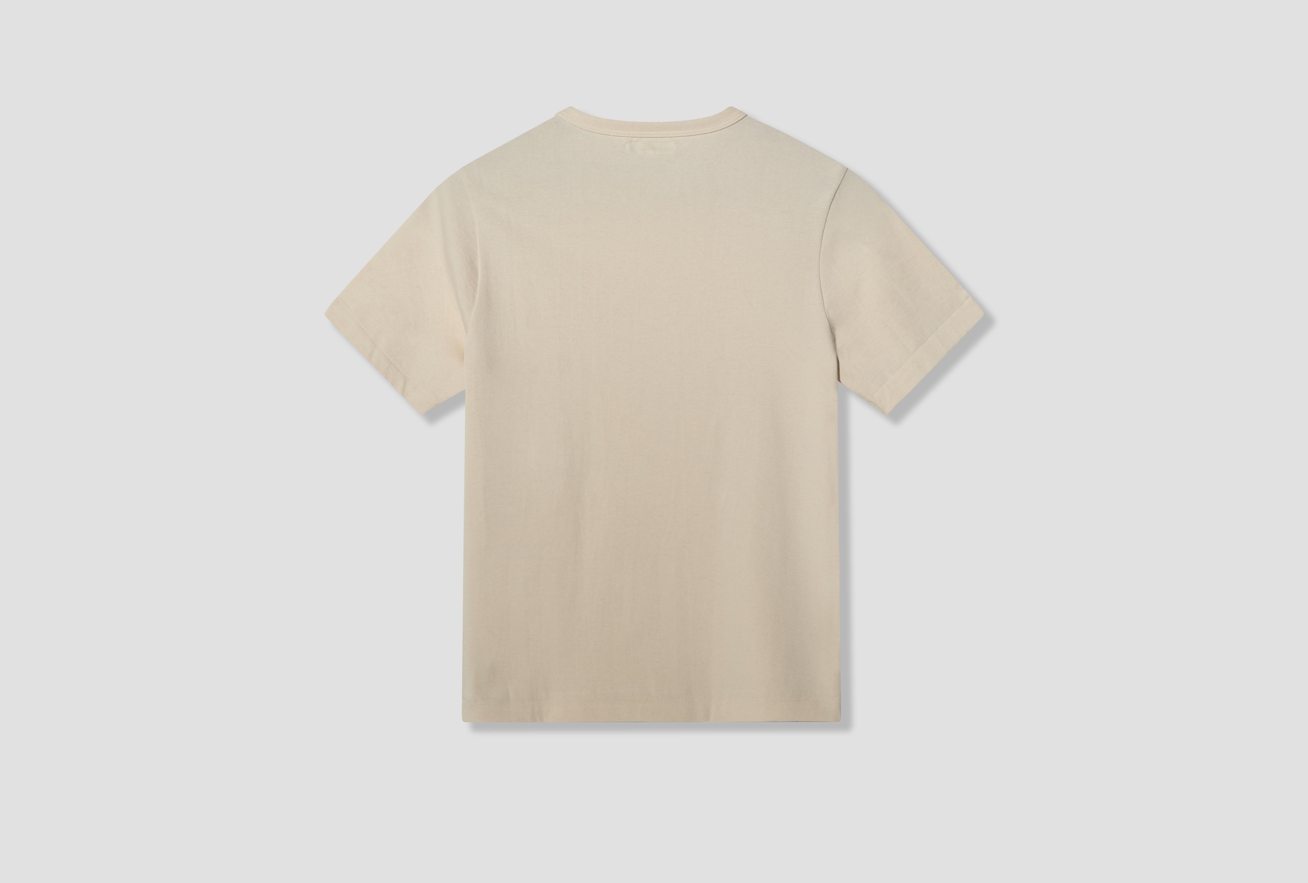 214 LOOPWHEELED MIDWEIGHT T-SHIRT - 7,2OZ/SQ.YD. / RELAXED FIT Off white