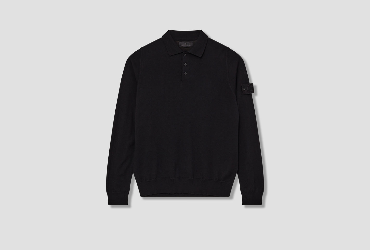 LIGHT RWS PURE WOOL STONE ISLAND GHOST PIECE 8115571FC Black