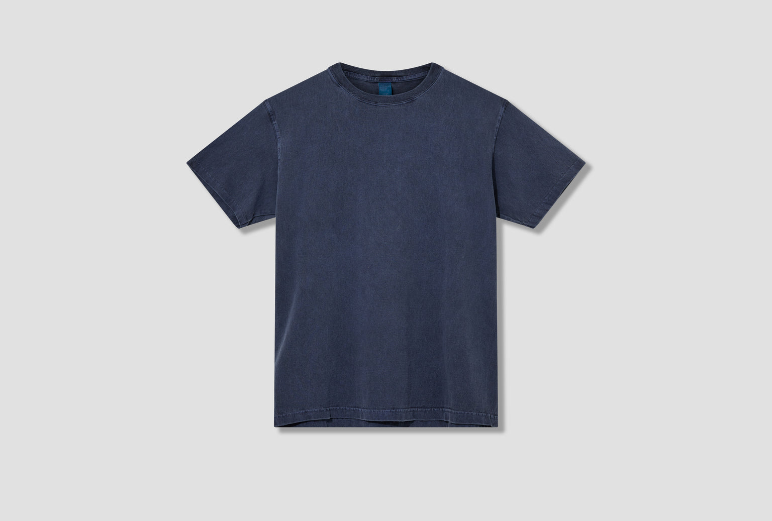 SS CREW TEE - PIGMENT DYE / GOST-701P Navy