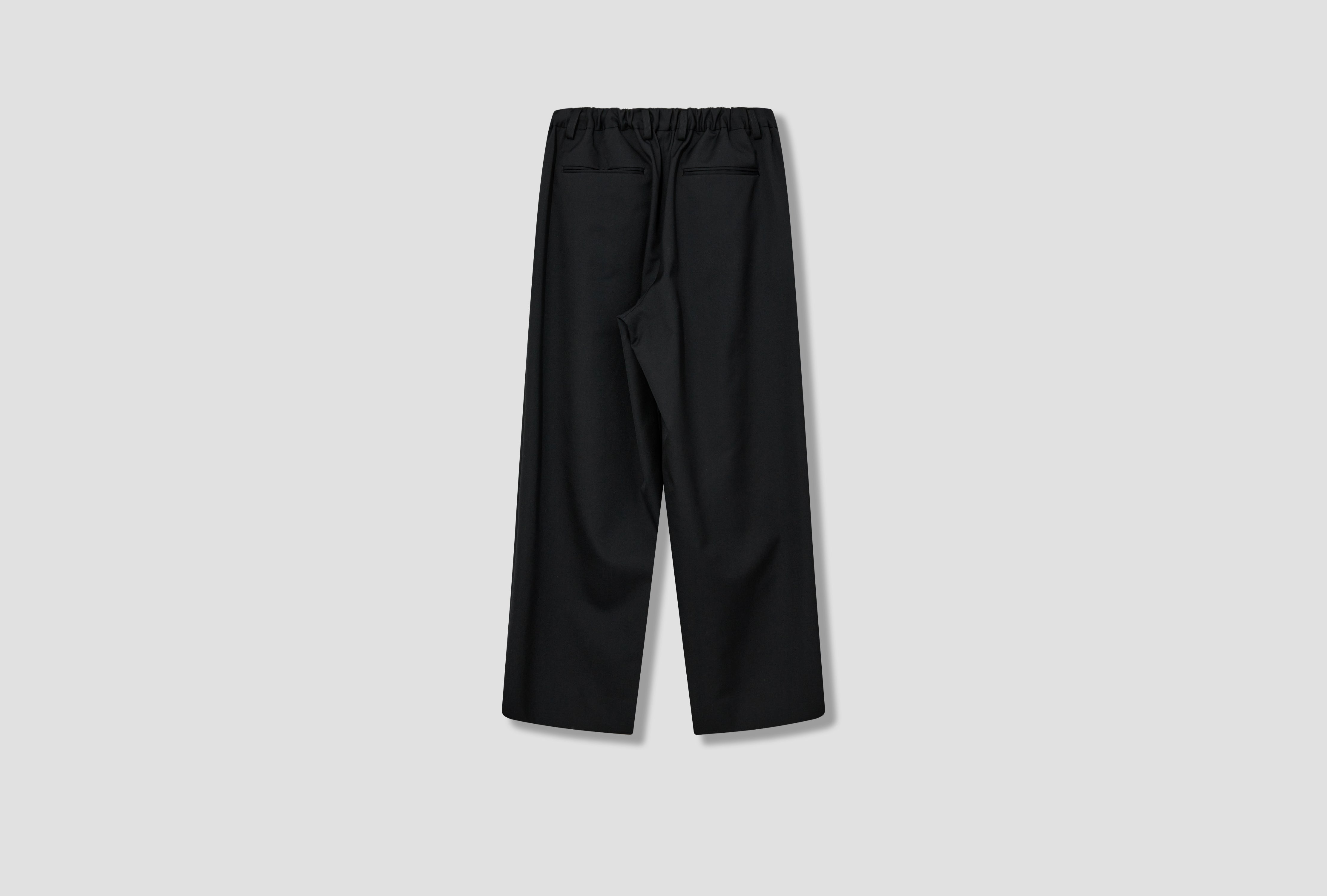 EASY WIDE TROUSERS ST.958 Black