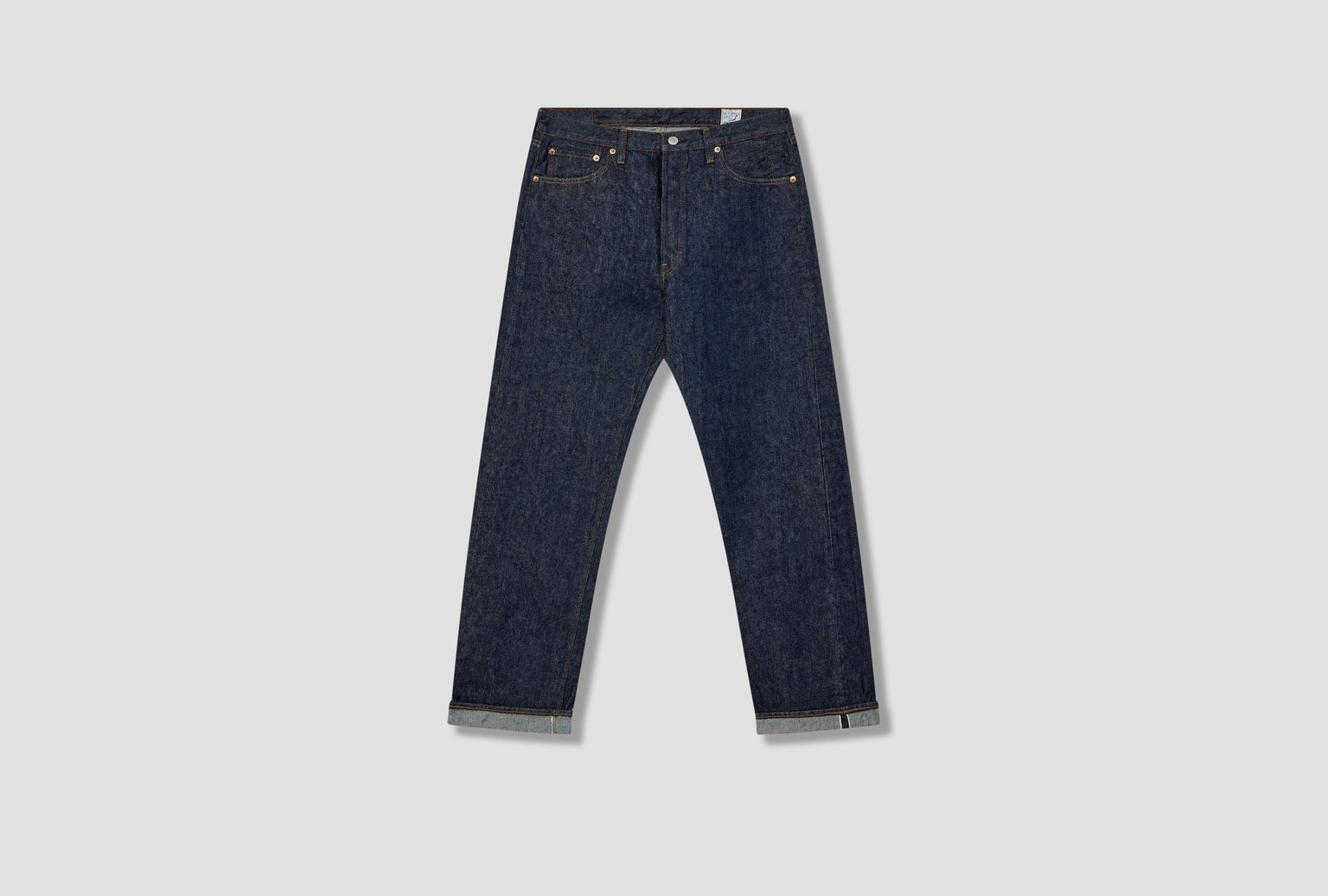 MODEL 66 1966'S STANDARD DENIM PANTS - 14OZ ORIGINAL SELVEDGE DENIM / ONE WASH 01-1056-81 Blue