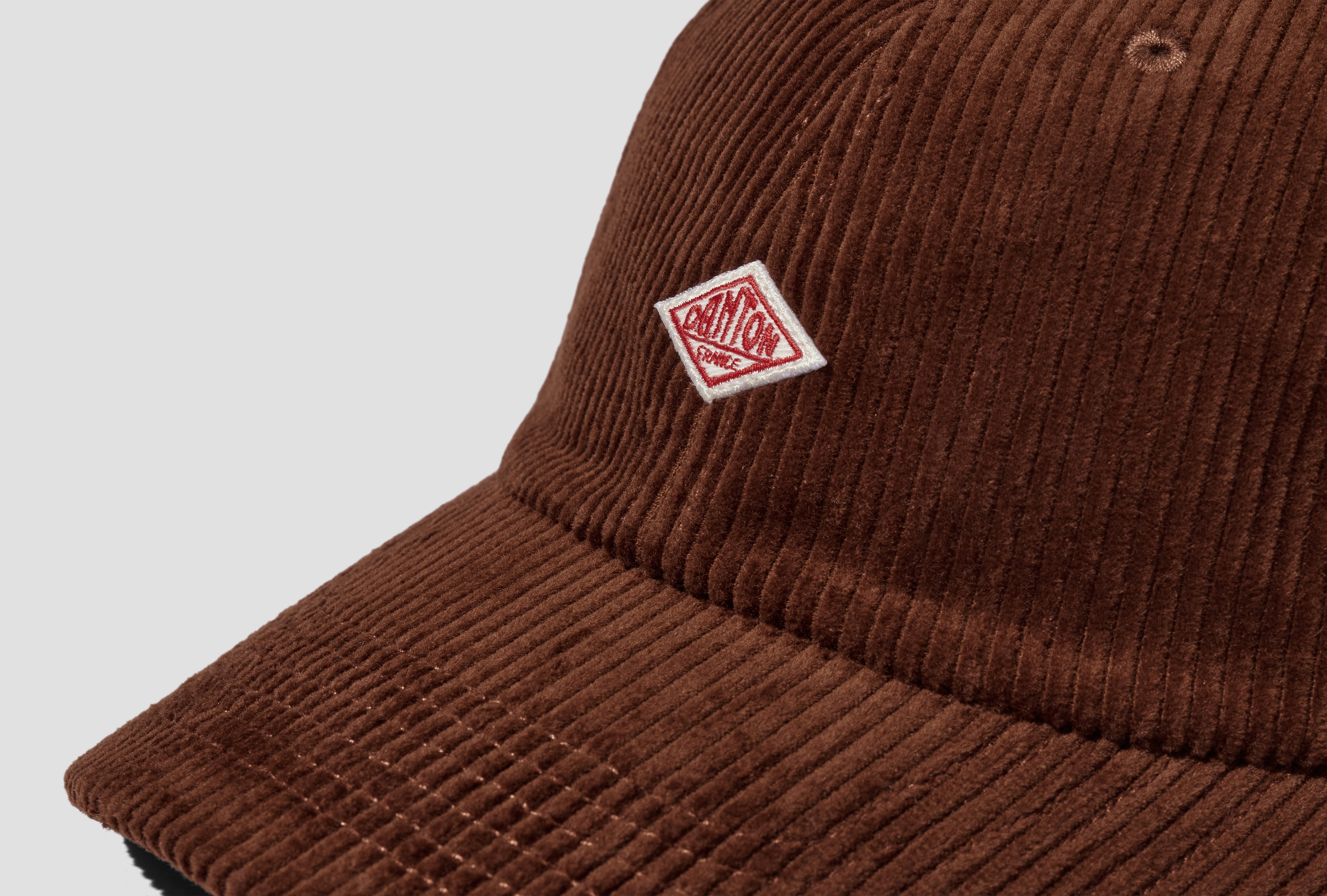 6PANEL CAP - 8W CORDUROY #DT-H0227 CUR Orange