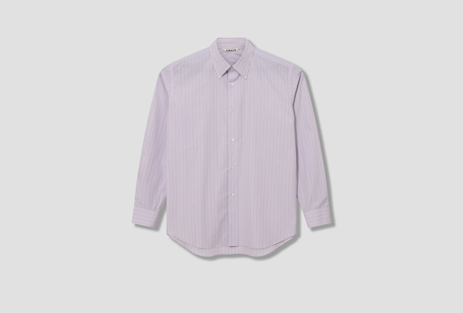 SUVIN HIGH COUNT CLOTH STRIPE SHIRT A24AS01SS Light pink