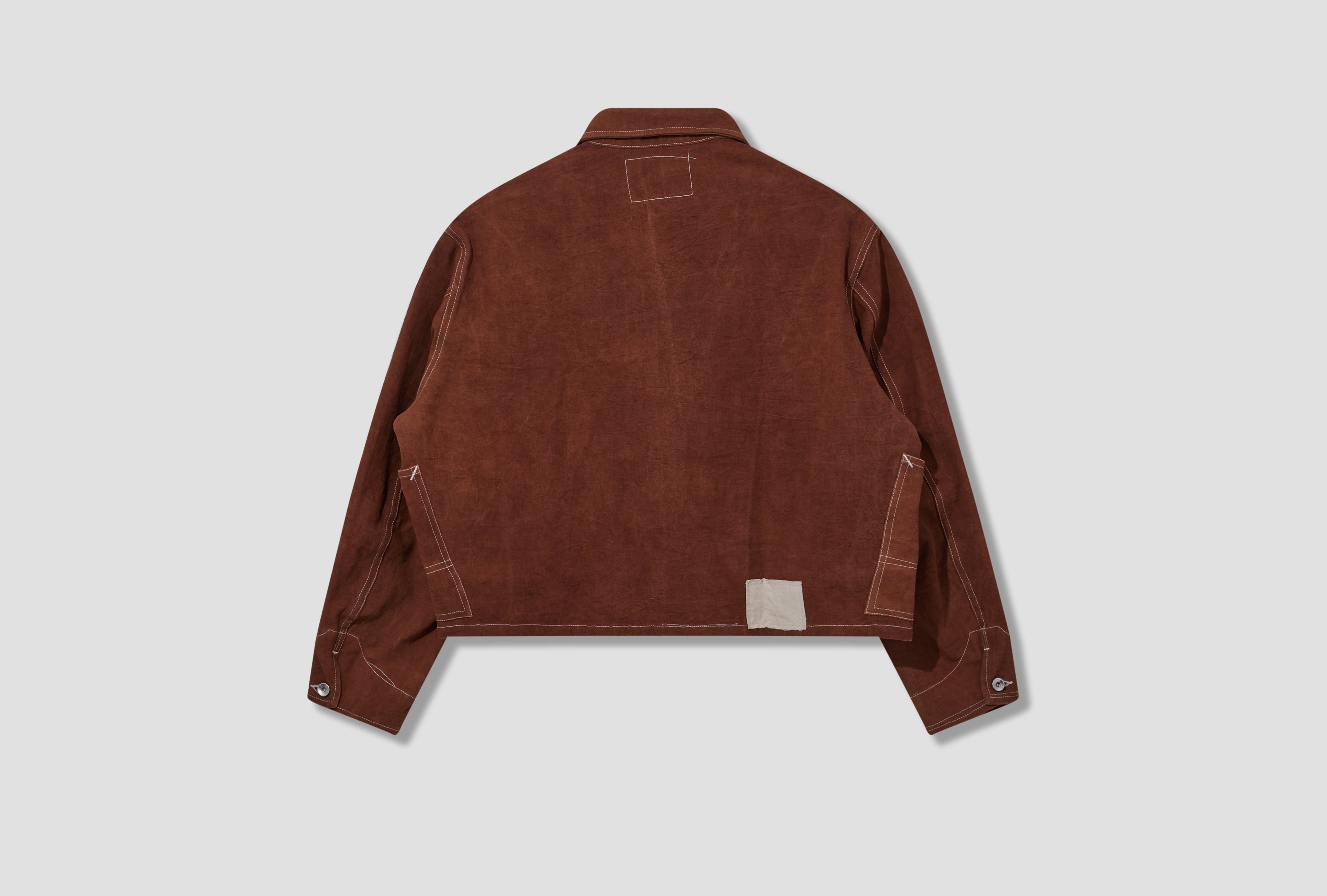 STATION JACKET - BROWN WONKY-WEAR SAW24JASTACANBRO