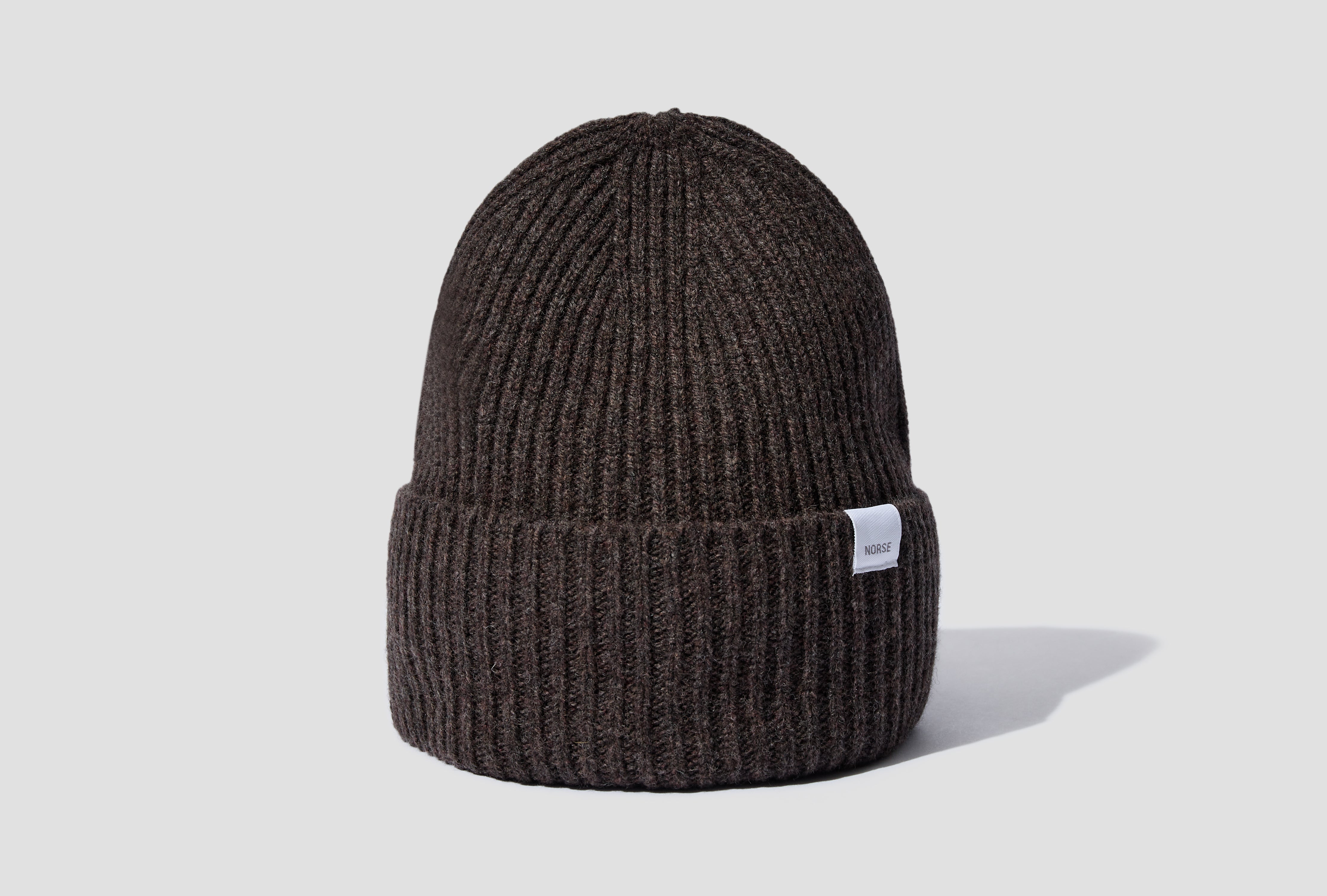 NORSE STANDARD MERINO LAMBSWOOL BEANIE N95-0961 Brown