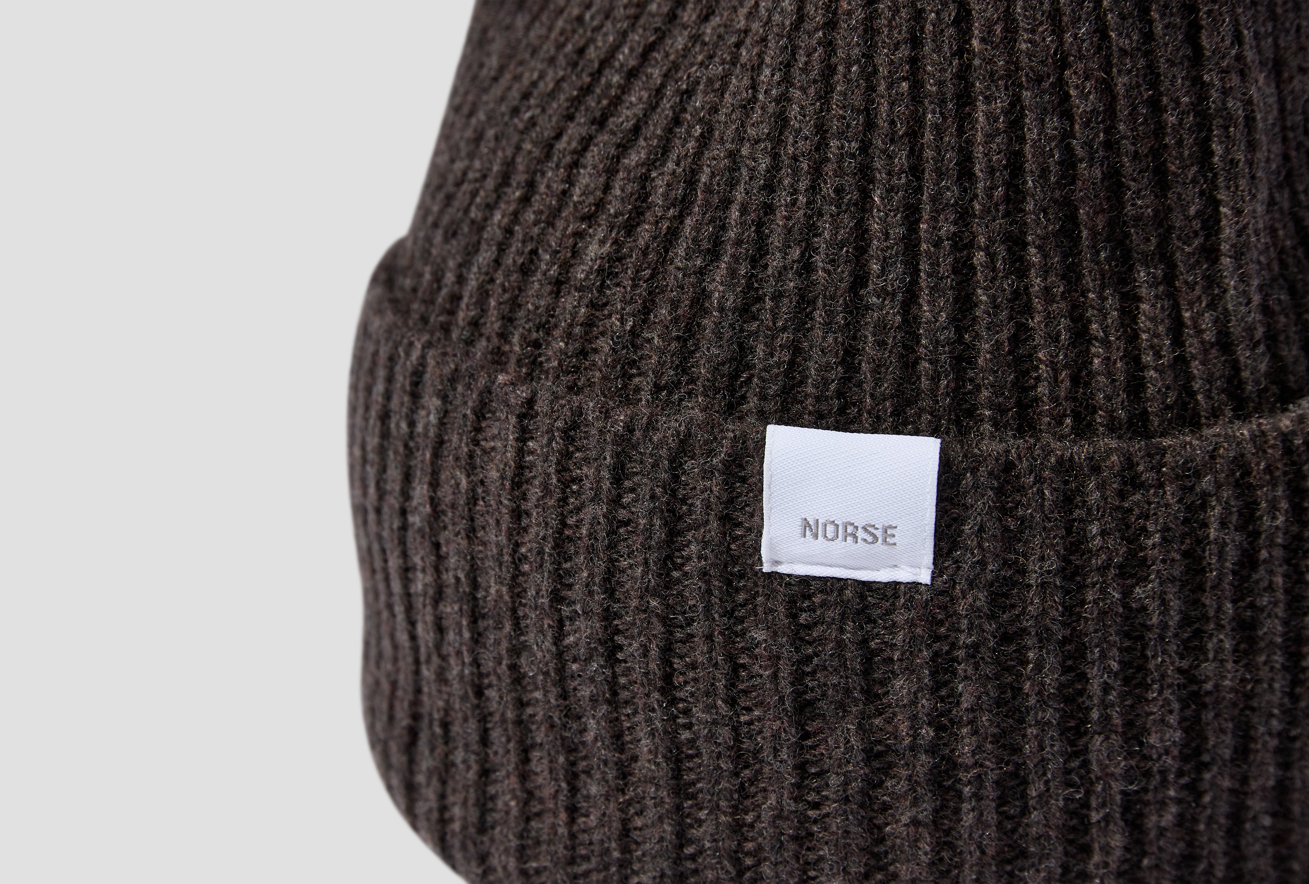 NORSE STANDARD MERINO LAMBSWOOL BEANIE N95-0961 Brown