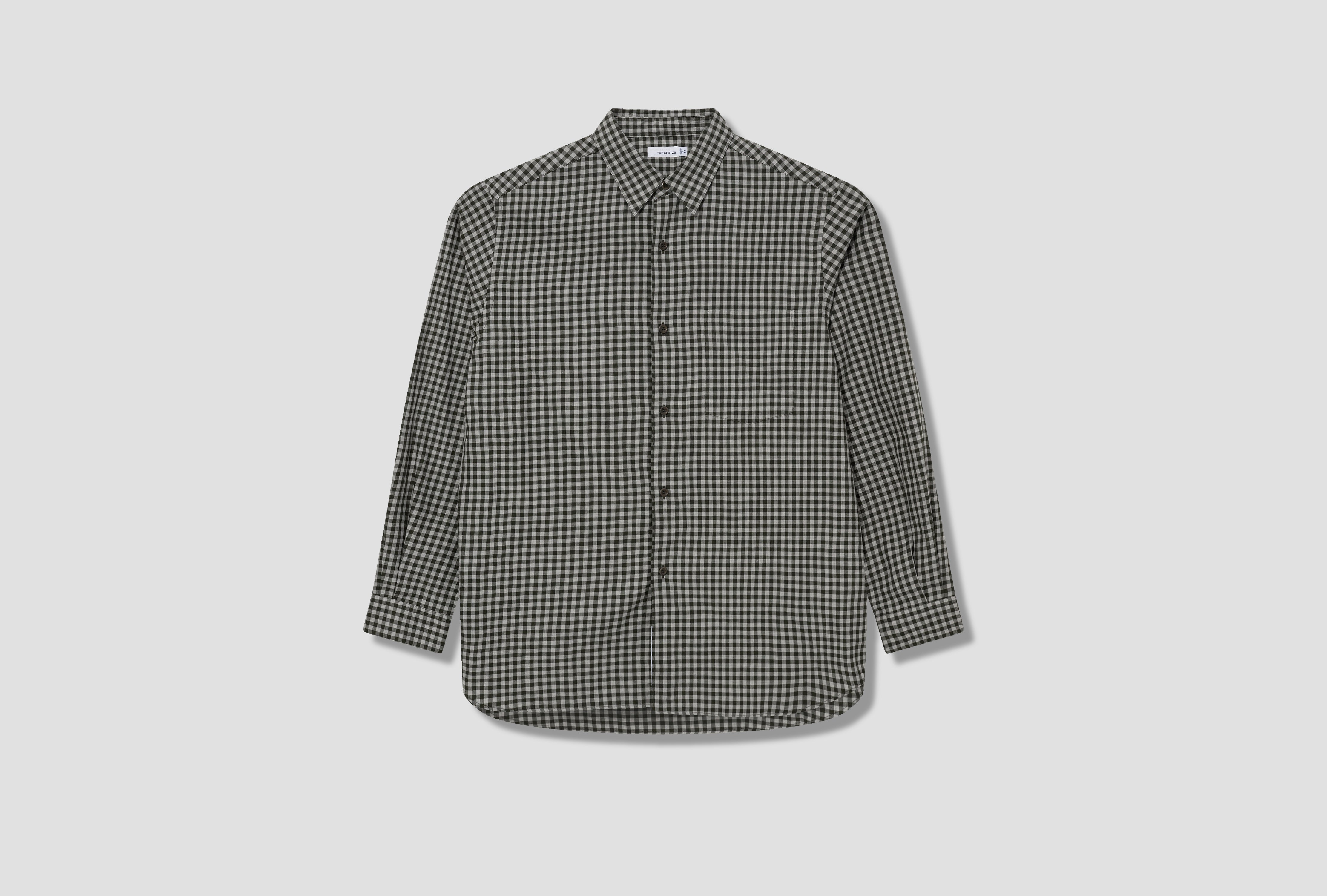 REGULAR COLLAR WIND SHIRT S24FG049E Olive