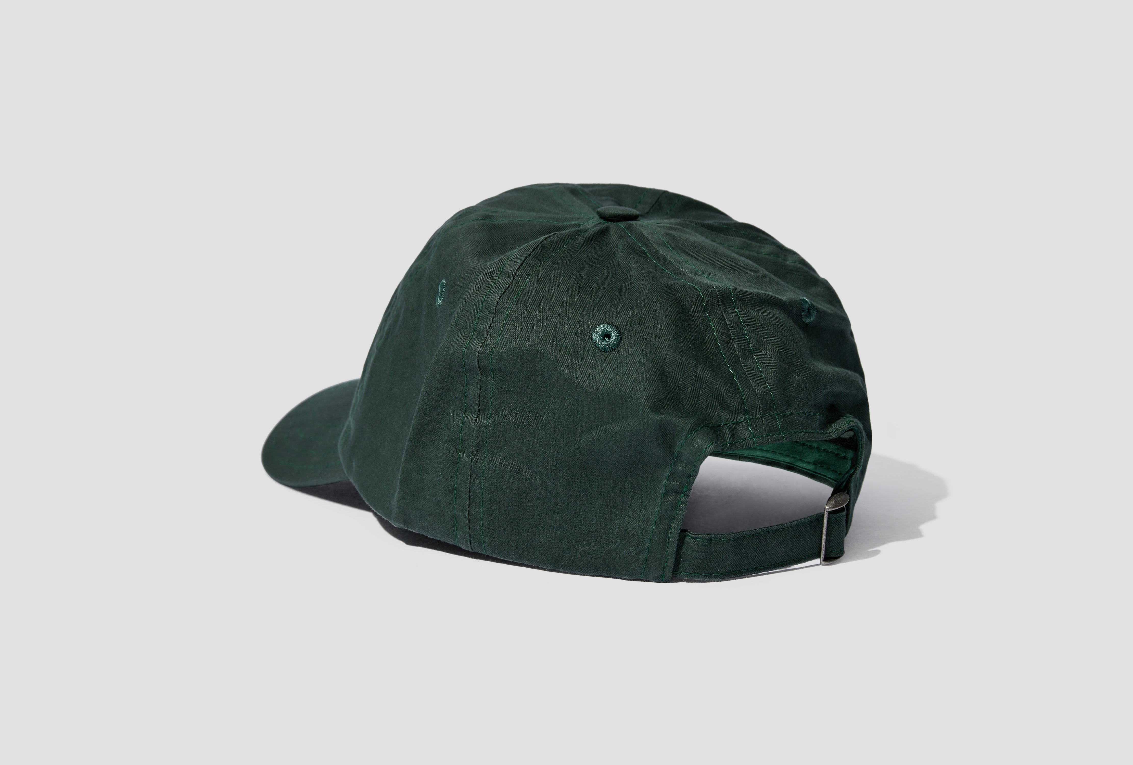 WAXED HERRINGBONE BASEBALL HAT DR1AG2 24605-01 Green