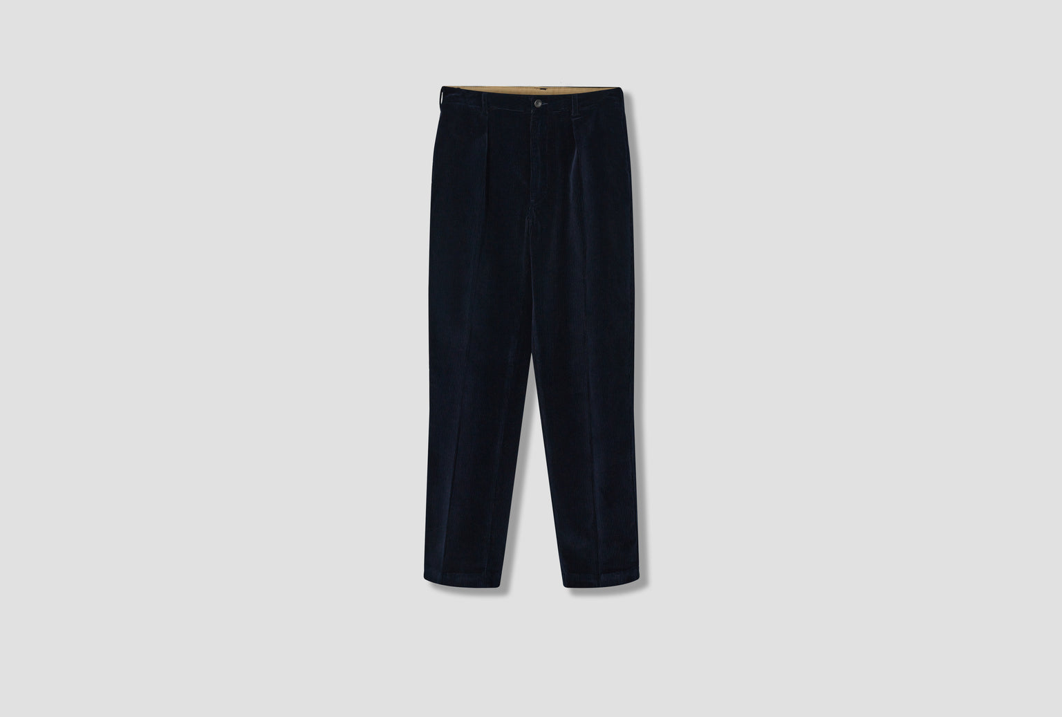 ONE PLEAT CHINO - CORDUROY DR2A6E 22619-01 Navy