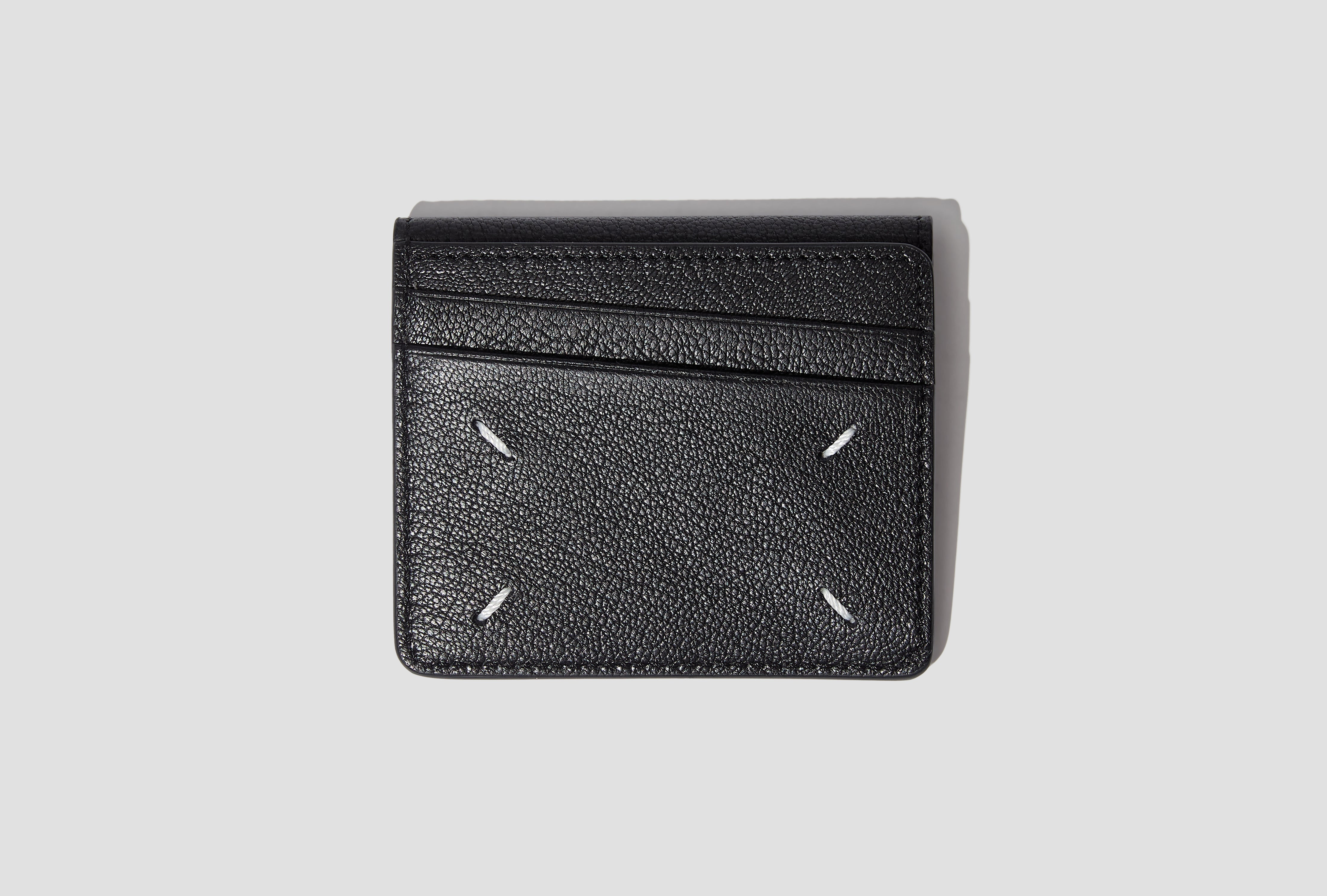 CARD HOLDER SLIM WITH GAP AND COINS POCK SA1VX0004 P4806 Black