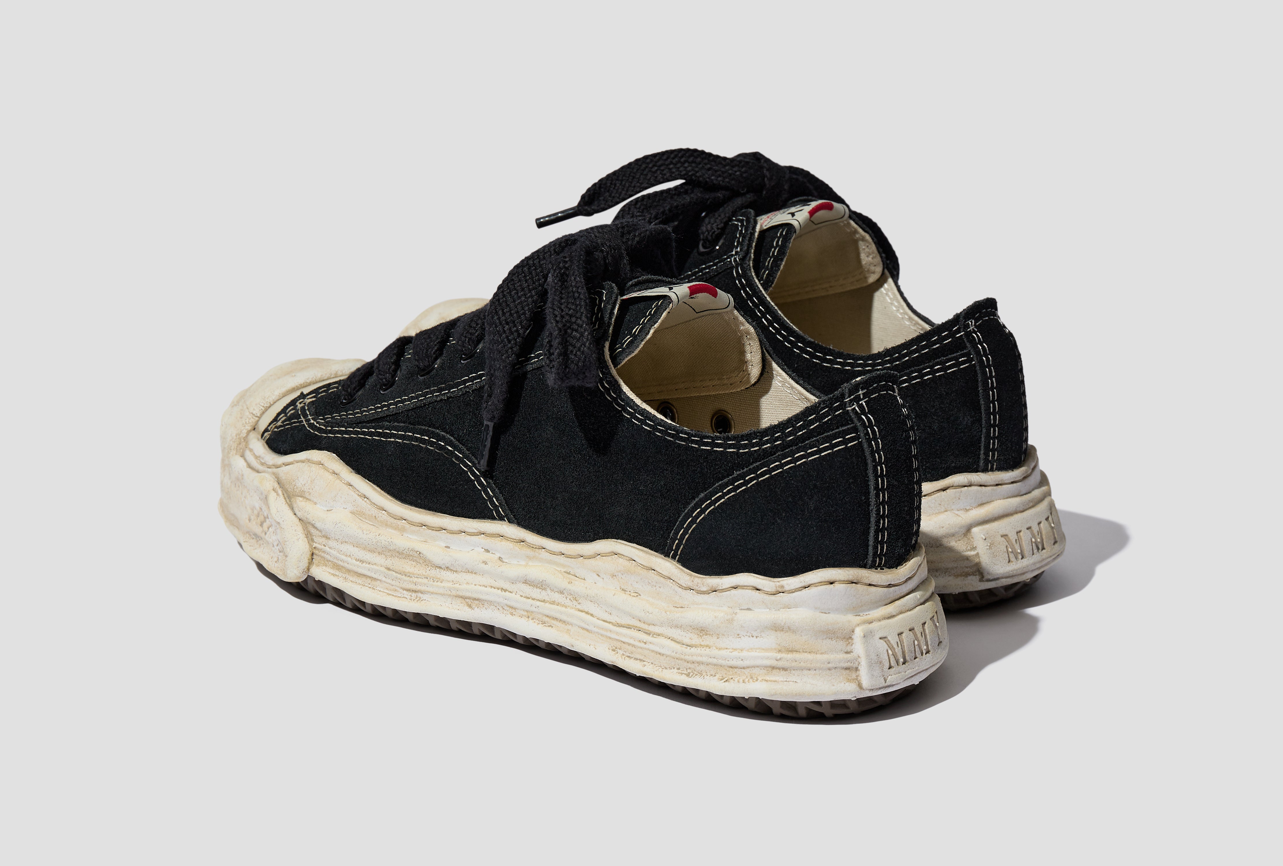 HANK - ORIGINAL SOLE SUEDE LOW-TOP SNEAKER A13FW732 Black