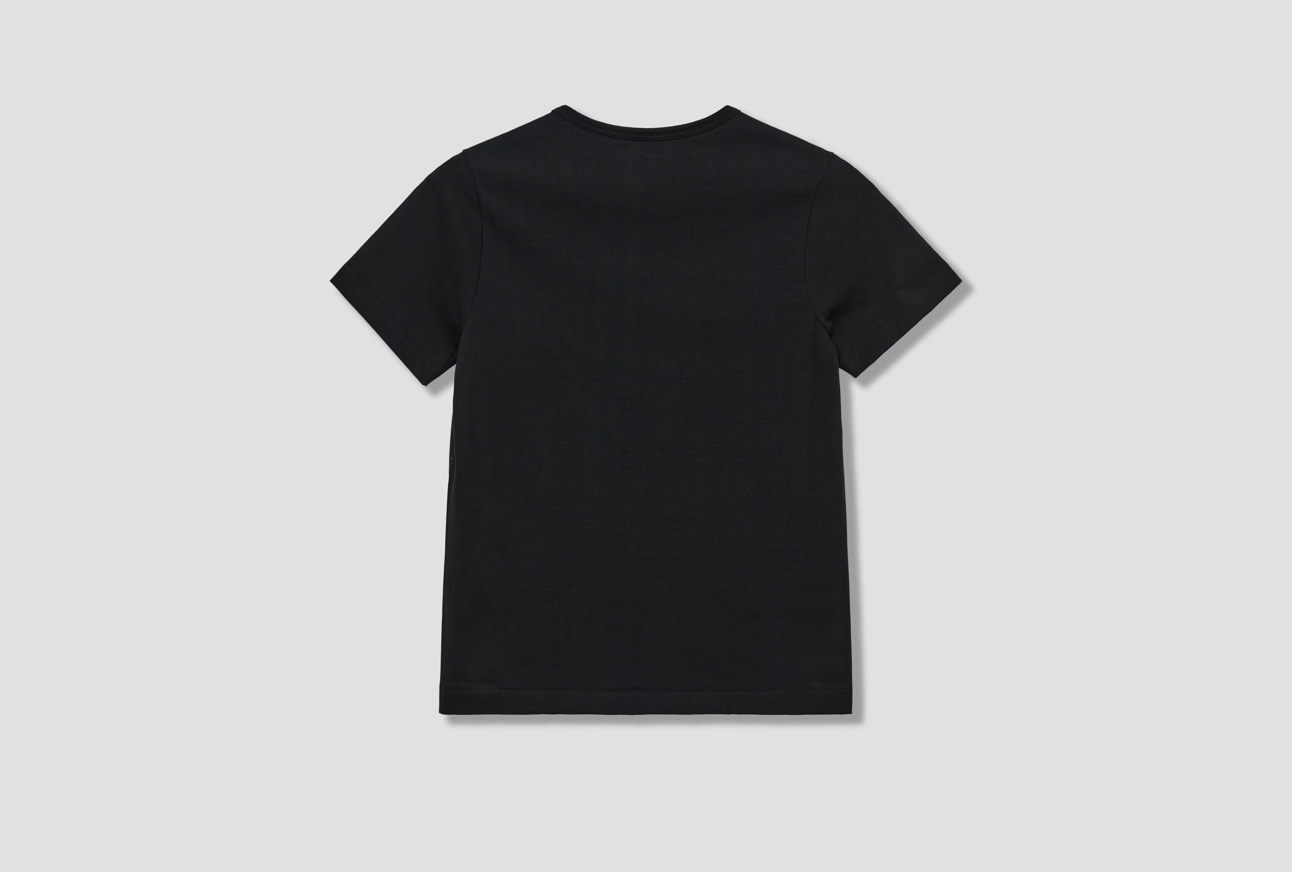 215 MEN'S LOOPWHEELED T-SHIRT - 7,2OZ/SQ.YD / CLASSIC FIT Black