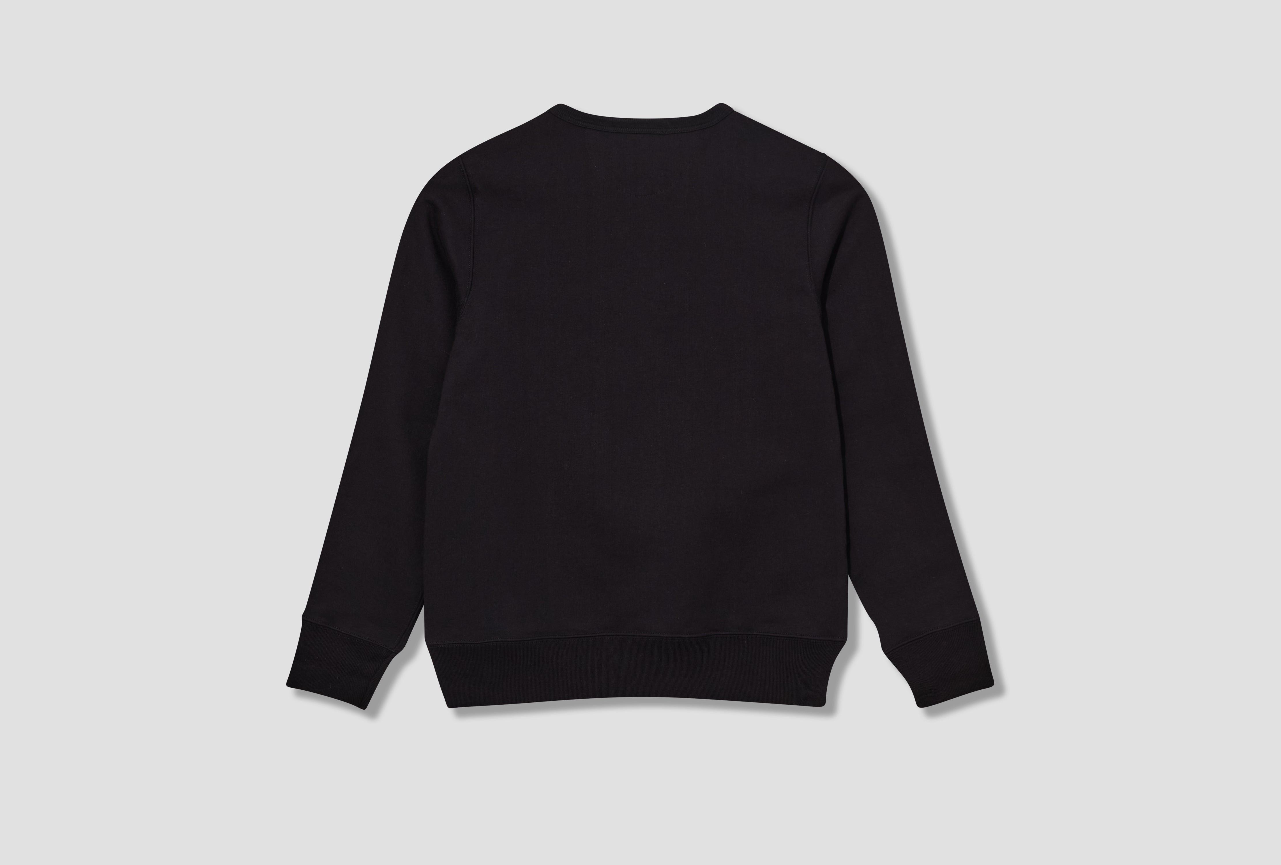 3S48 LOOPWHEELED HEAVYWEIGHT SWEATSHIRT - 14,8OZ/SQ.YD. - CLASSIC FIT Black