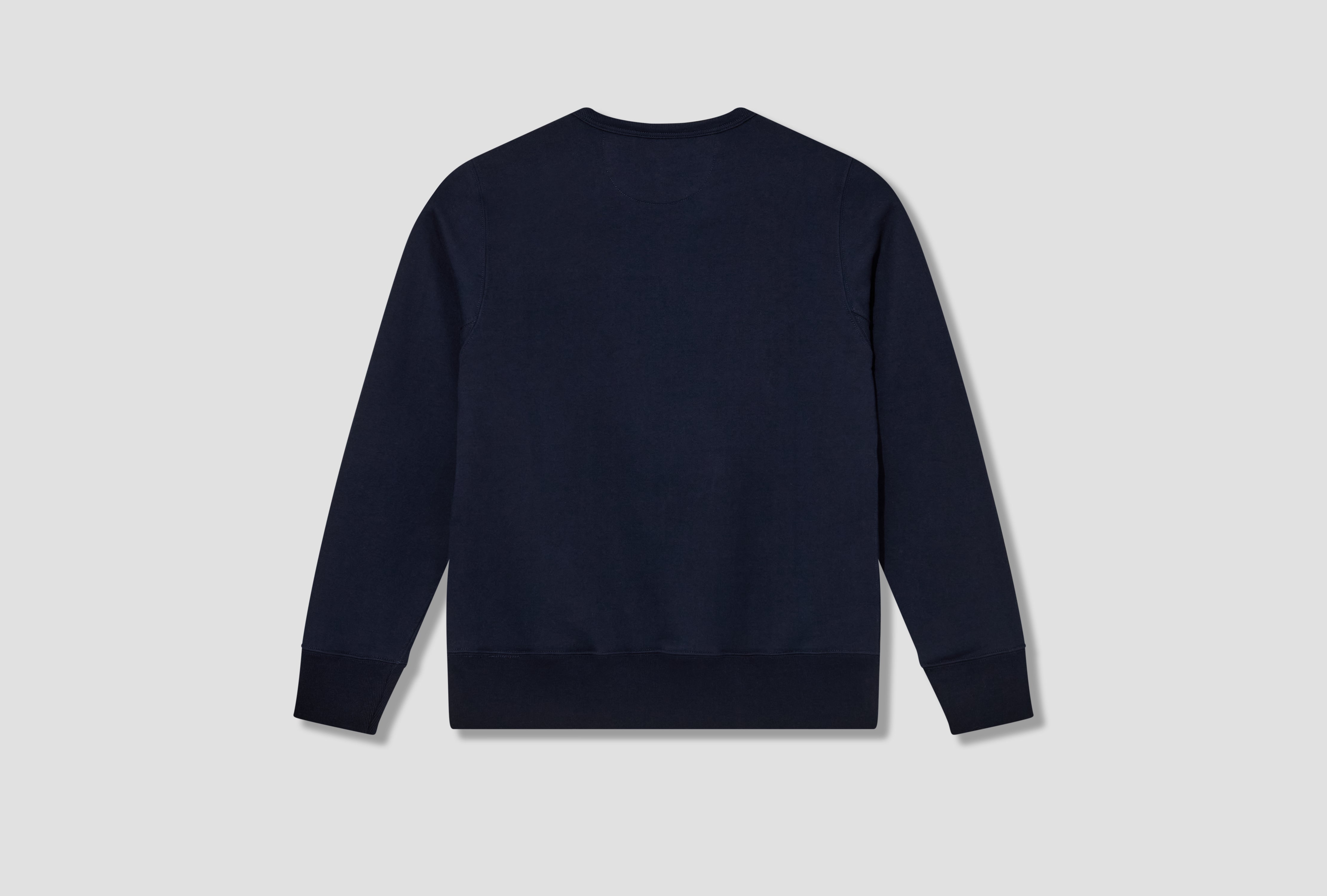 3S48 MEN'S LOOPWHEELED SWEATSHIRT HEAVY - 12,4OZ/SQ.YD. - CLASSIC FIT Blue