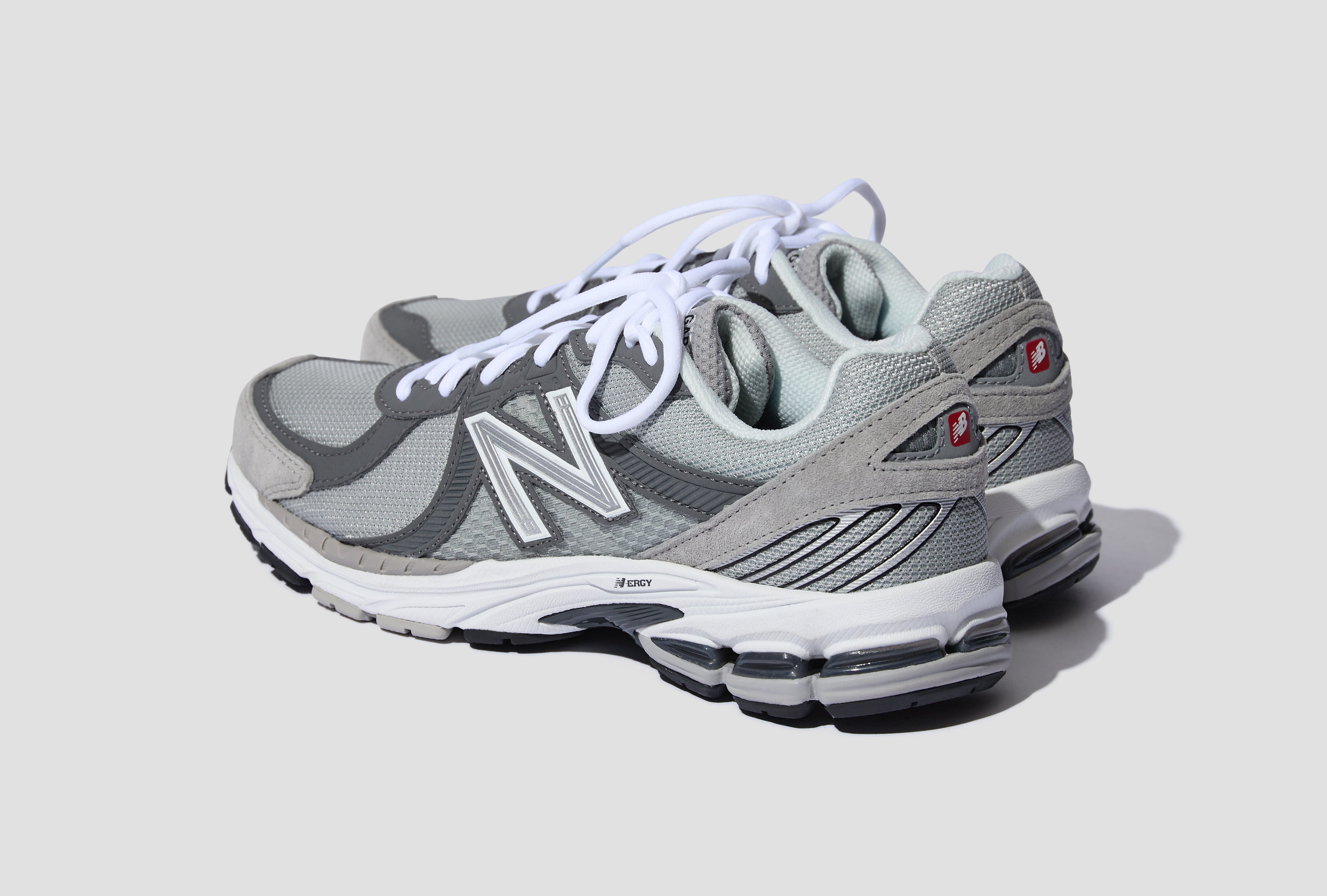 NEW BALANCE - 860V2 / POLYESTER MESH X LEATHER HN-K102-W24 Grey