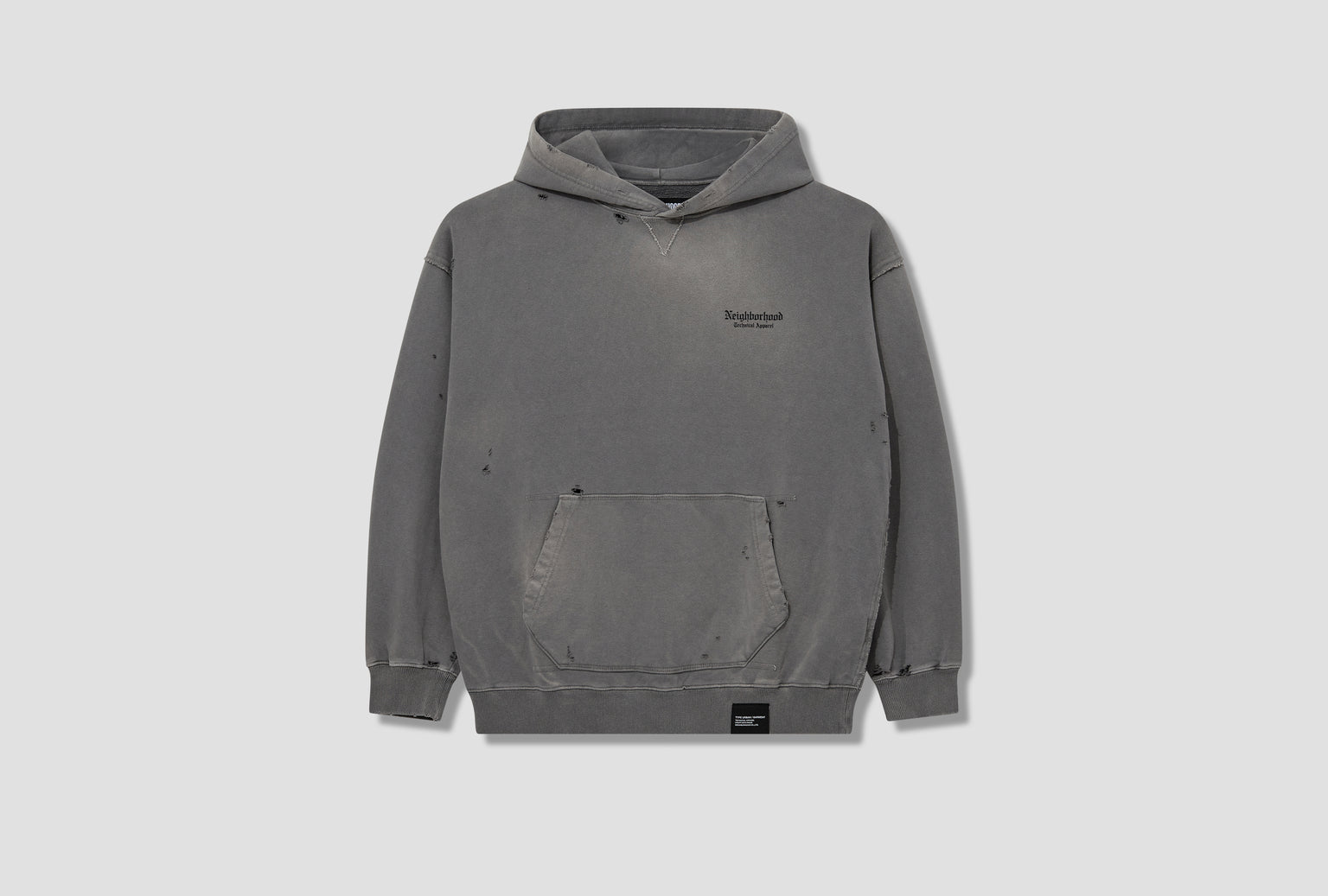 SAVAGE SWEAT HOODIE LS 242OKNH-CSM02 Grey