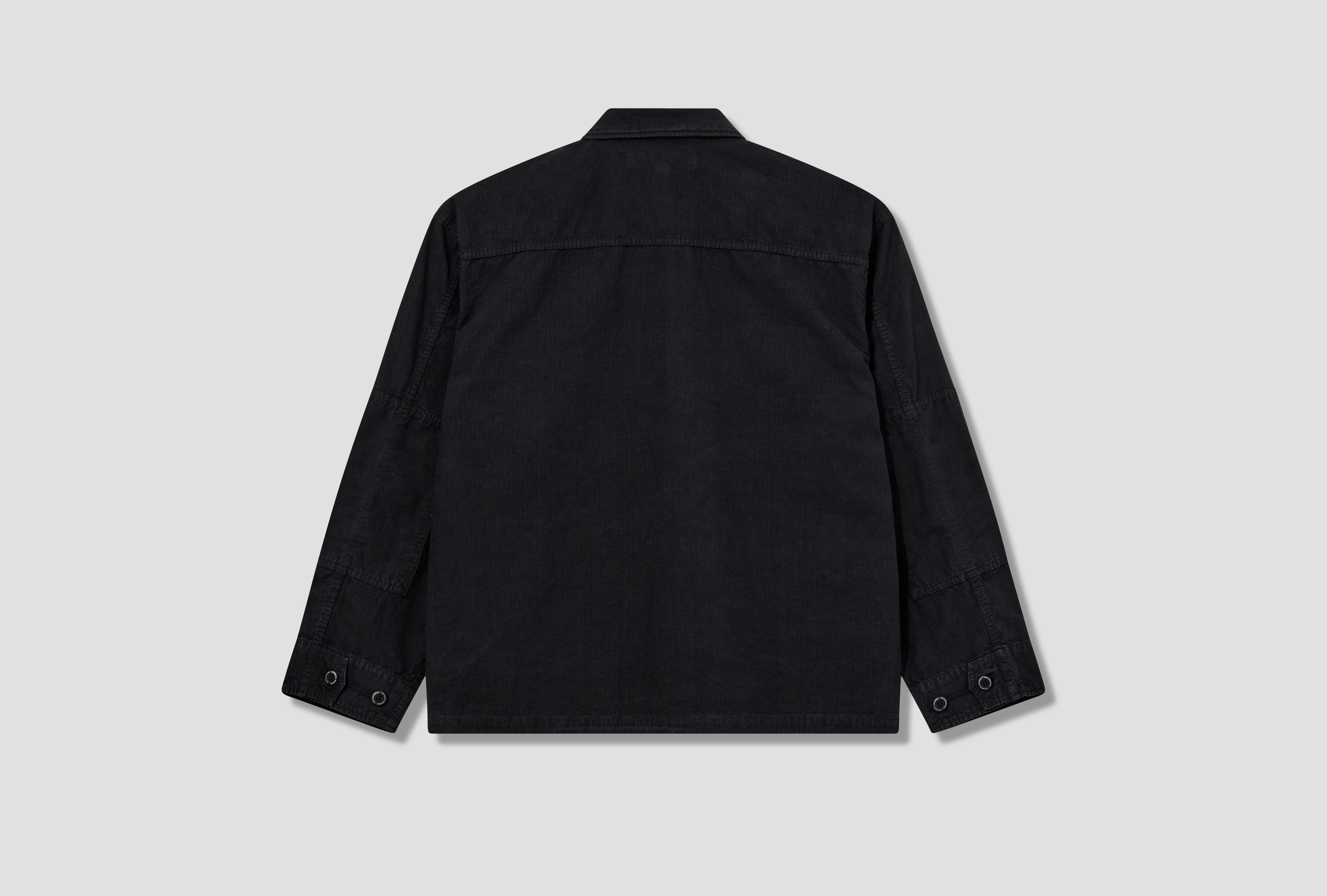 RIPSTOP BDU SHIRT LS 242SPNH-SHM04 Black