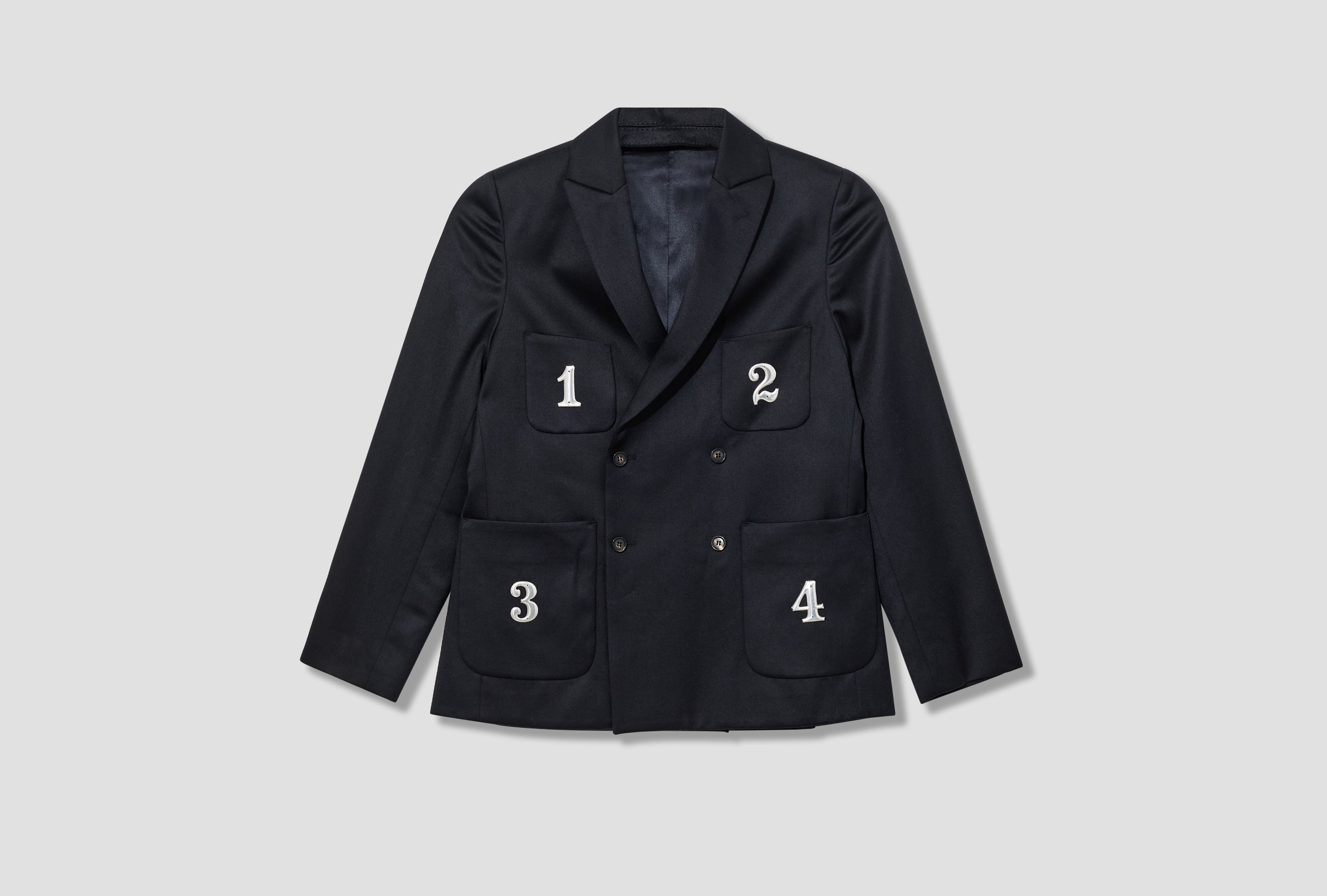 NUMERALS SUIT JACKET MRF24SJ005 Navy