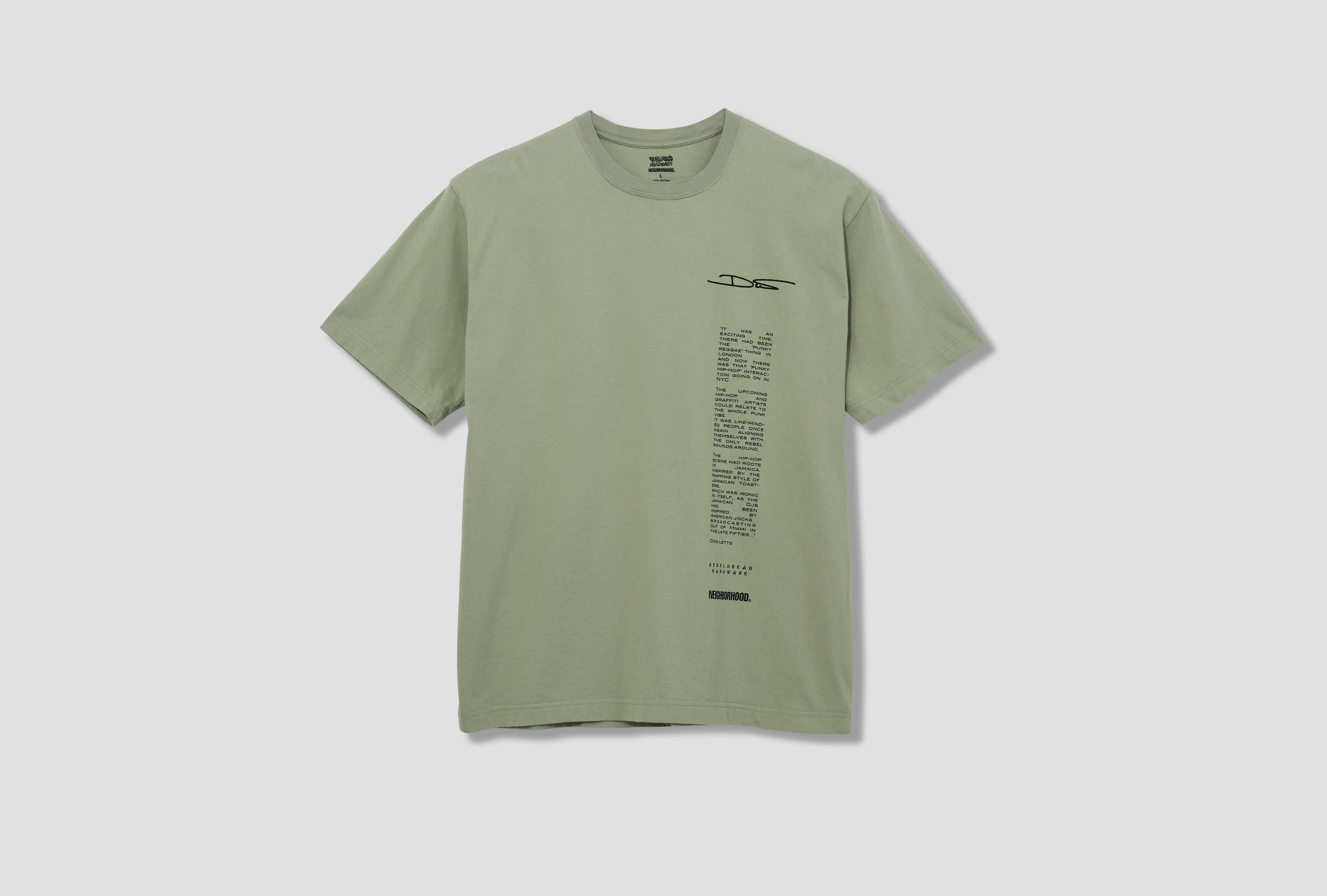 NH X REBEL DREAD HARDWARE . TEE SS-2 242PCRDN-ST02S Green