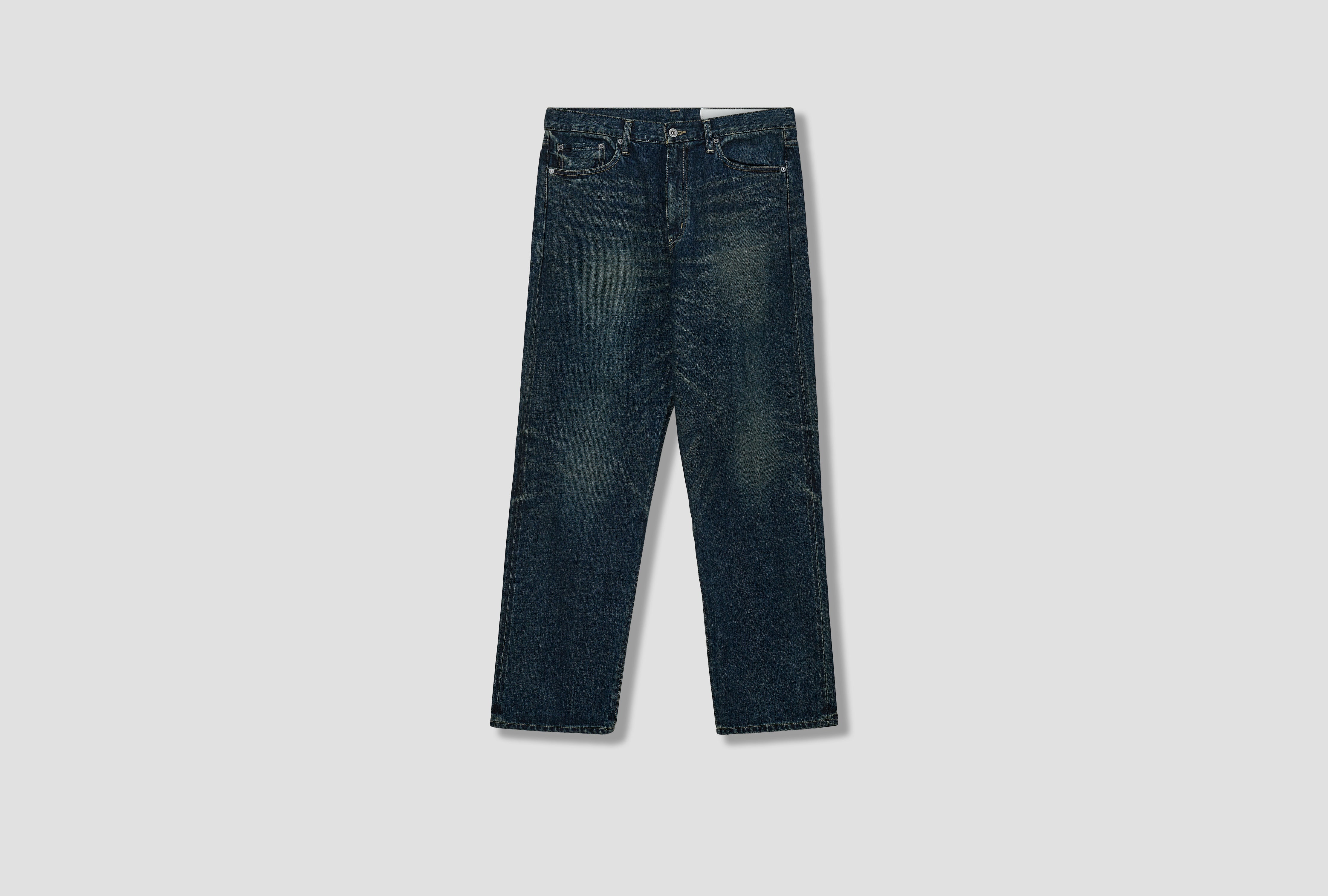 WASHED DENIM DP BASIC PANTS 242XBNH-PTM05 Blue